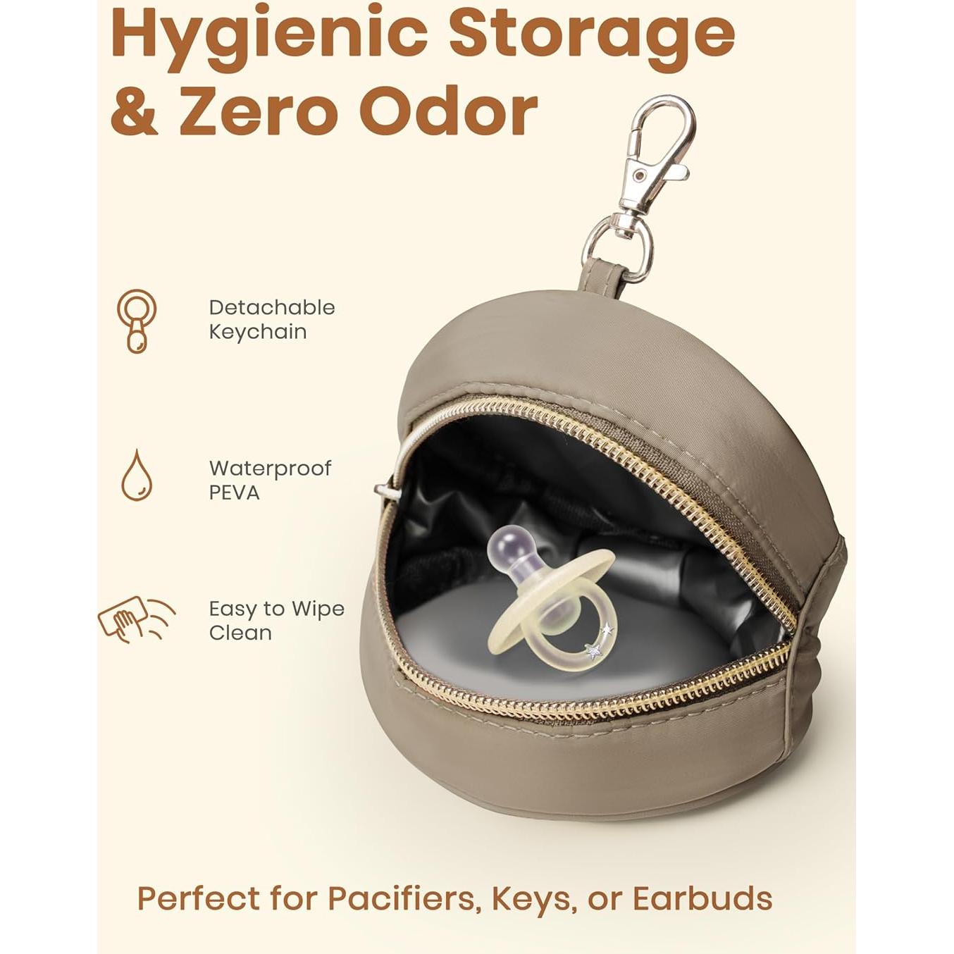 Bolso Grande para Pañales CarryWise 5 en 1 Impermeable