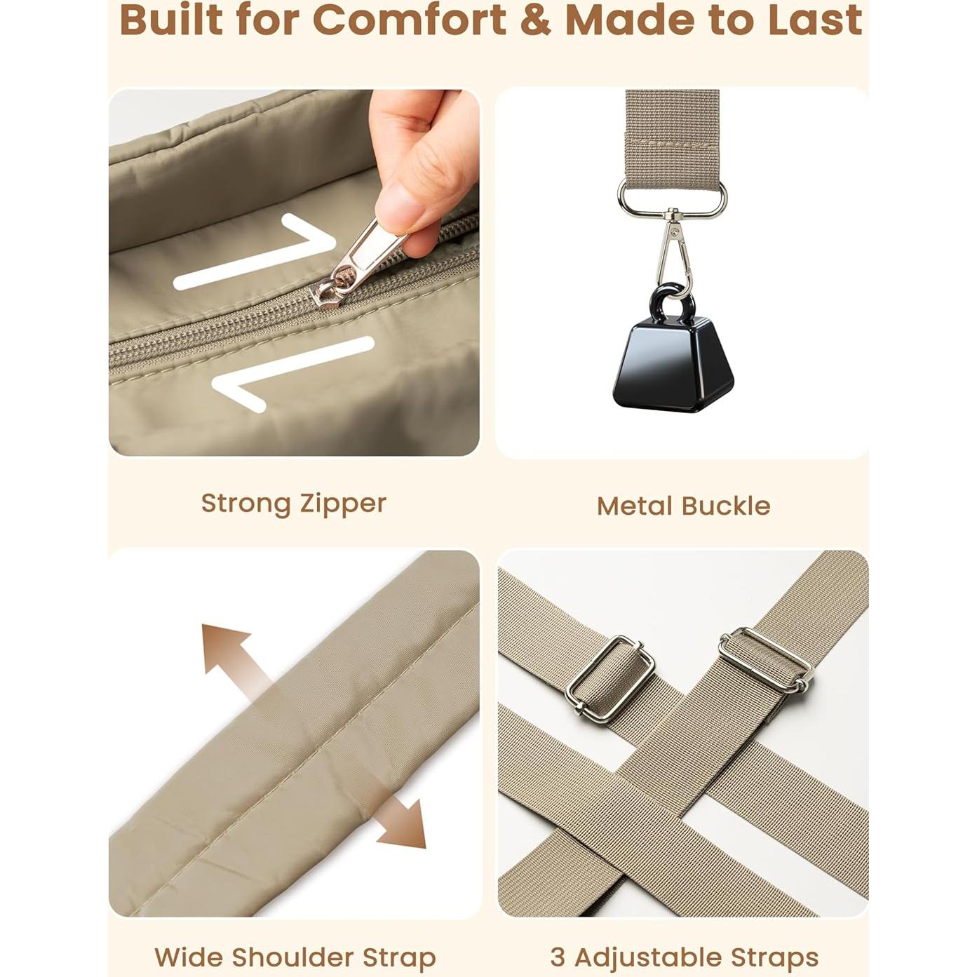 Bolso Grande para Pañales CarryWise 5 en 1 Impermeable