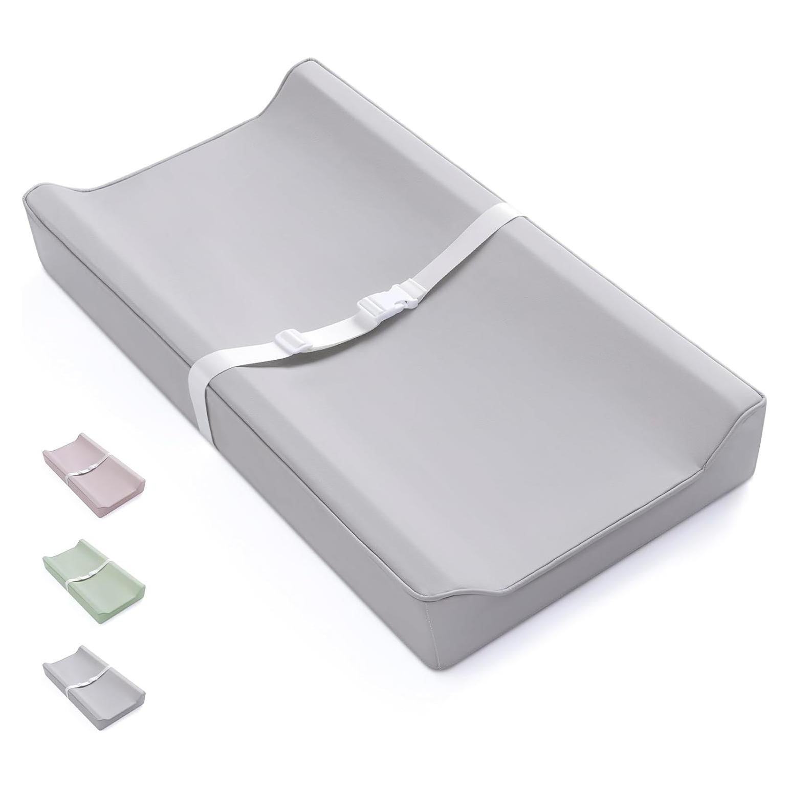 Almohadilla Cambiadora Impermeable Blissful Gris Claro 79.38x40.64cm