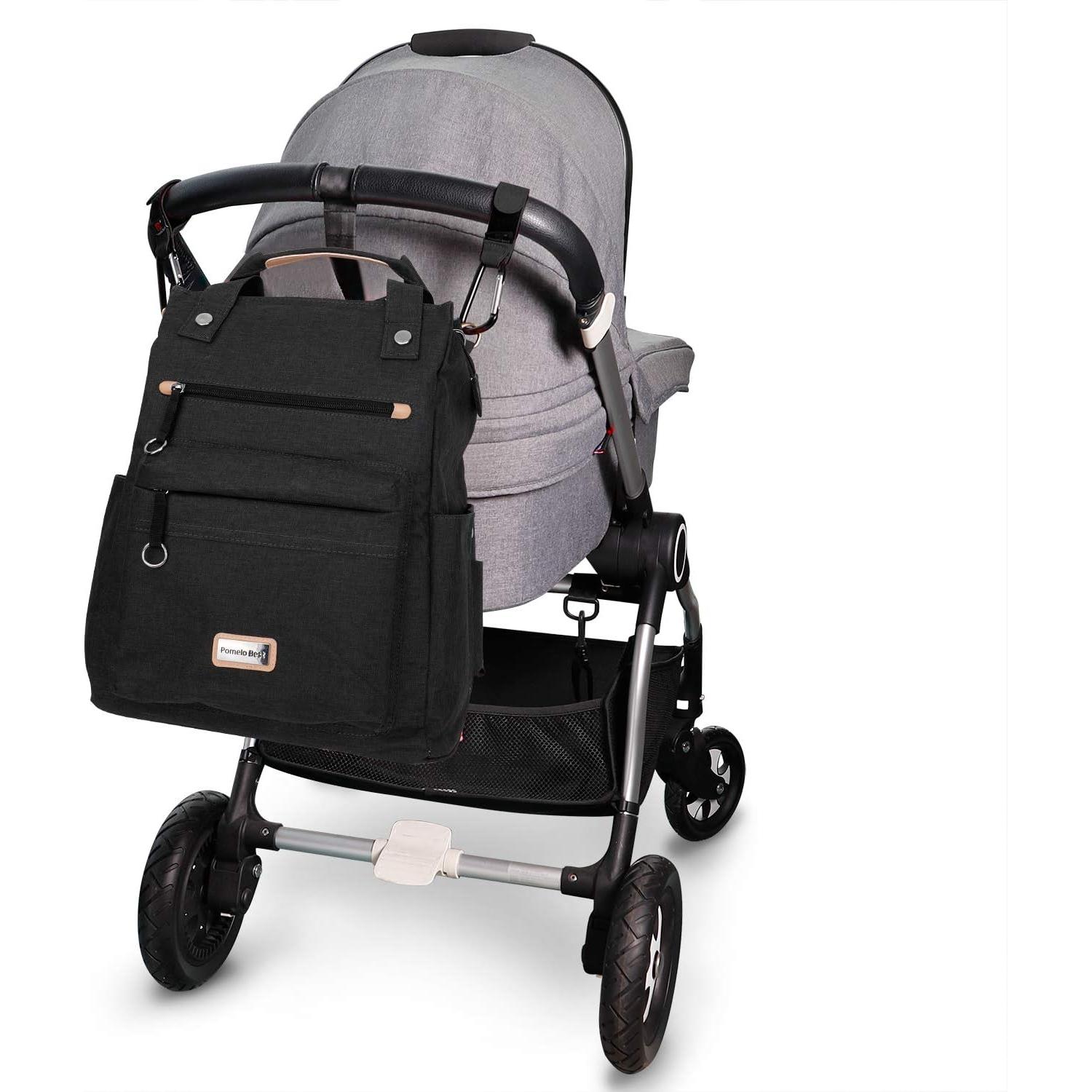 Mochila para Pañales Pomelo Mejor Gris Oscuro 15L Impermeable