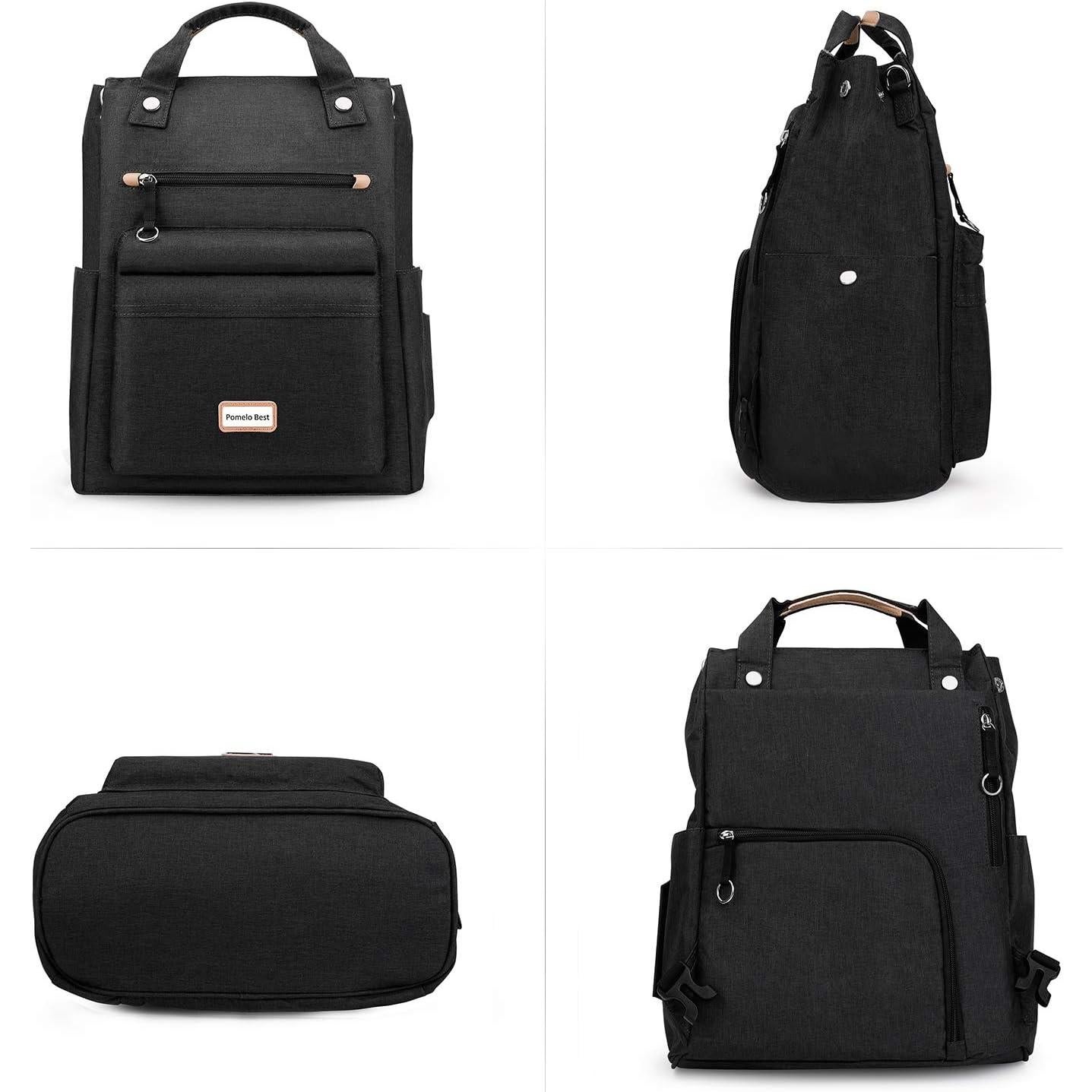 Mochila para Pañales Pomelo Mejor Gris Oscuro 15L Impermeable