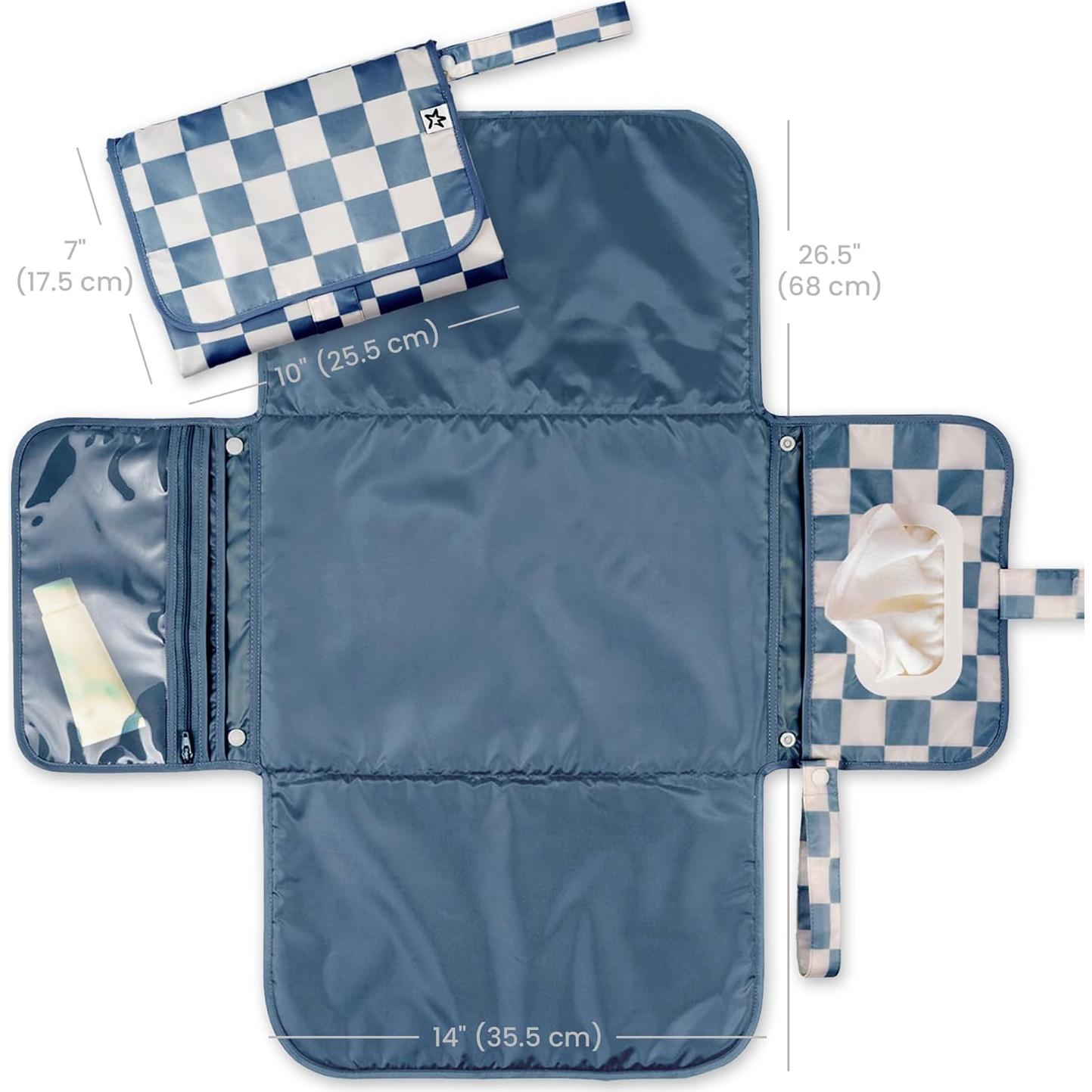 Almohadilla Cambiadora Portátil Tiny Twinkle - Impermeable y Plegable