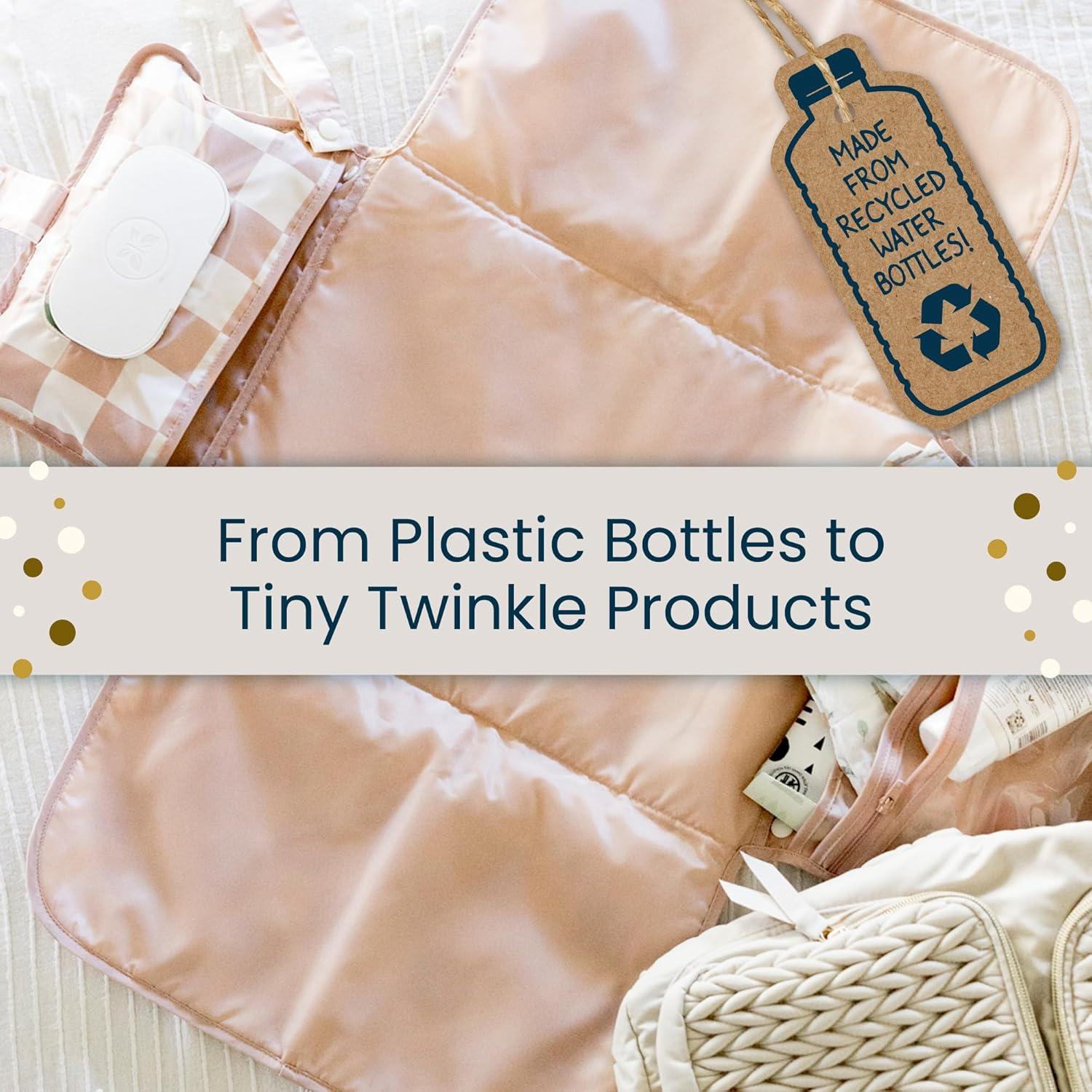 Almohadilla Cambiadora Portátil Tiny Twinkle - Impermeable y Plegable