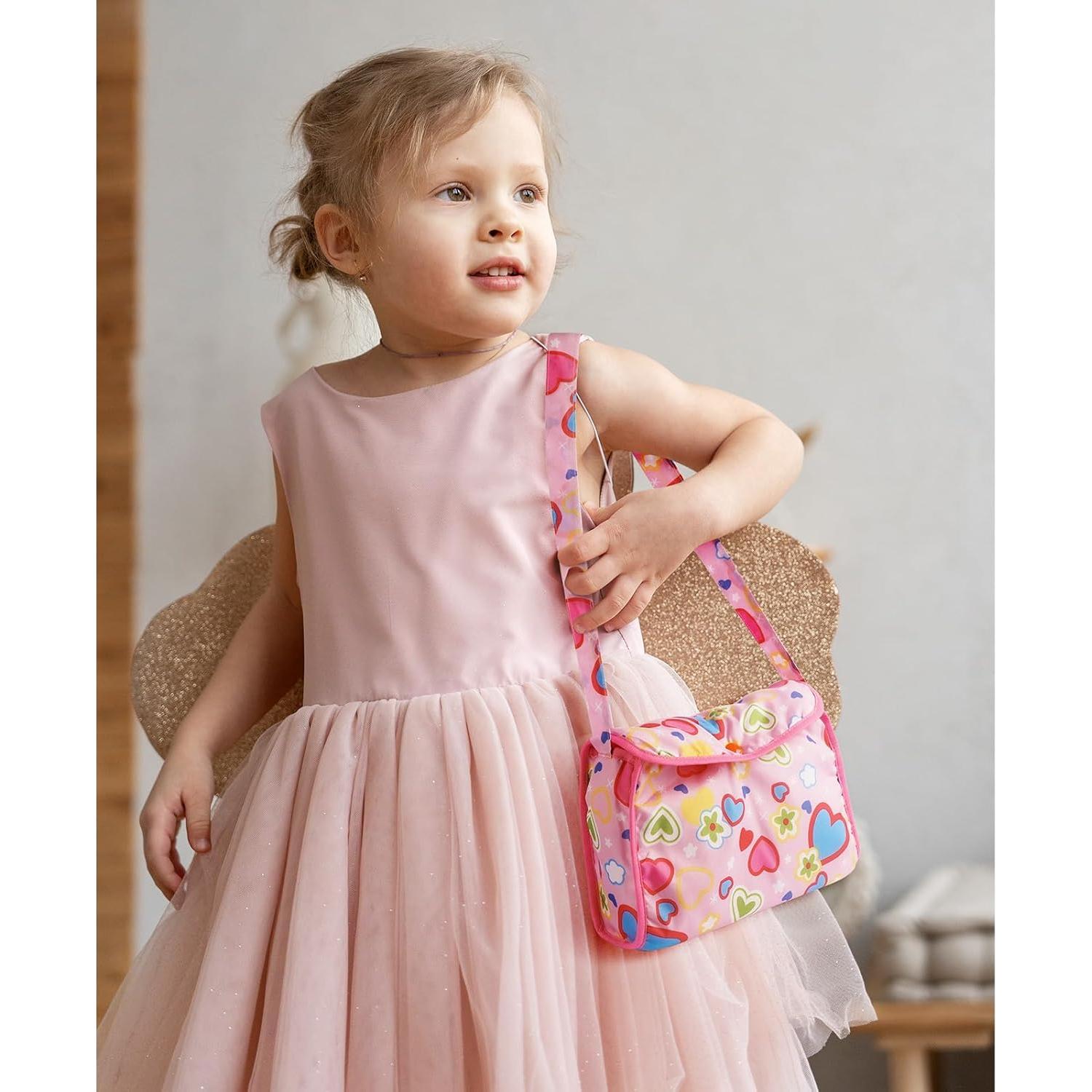 Conjunto de Bolsa de Pañales para Muñecas Babeside 5 Pcs