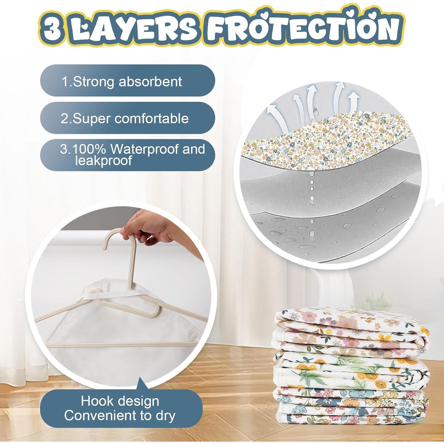 Alfombrilla Cambiar Pañales Coinarin Algodón Floral1 80x55 cm