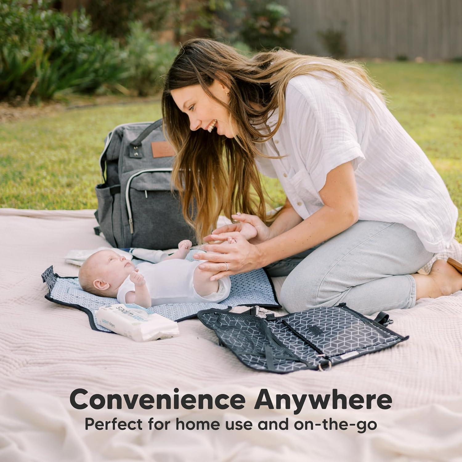 Almohadilla de Cambio de Pañales KeaBabies Grande Impermeable