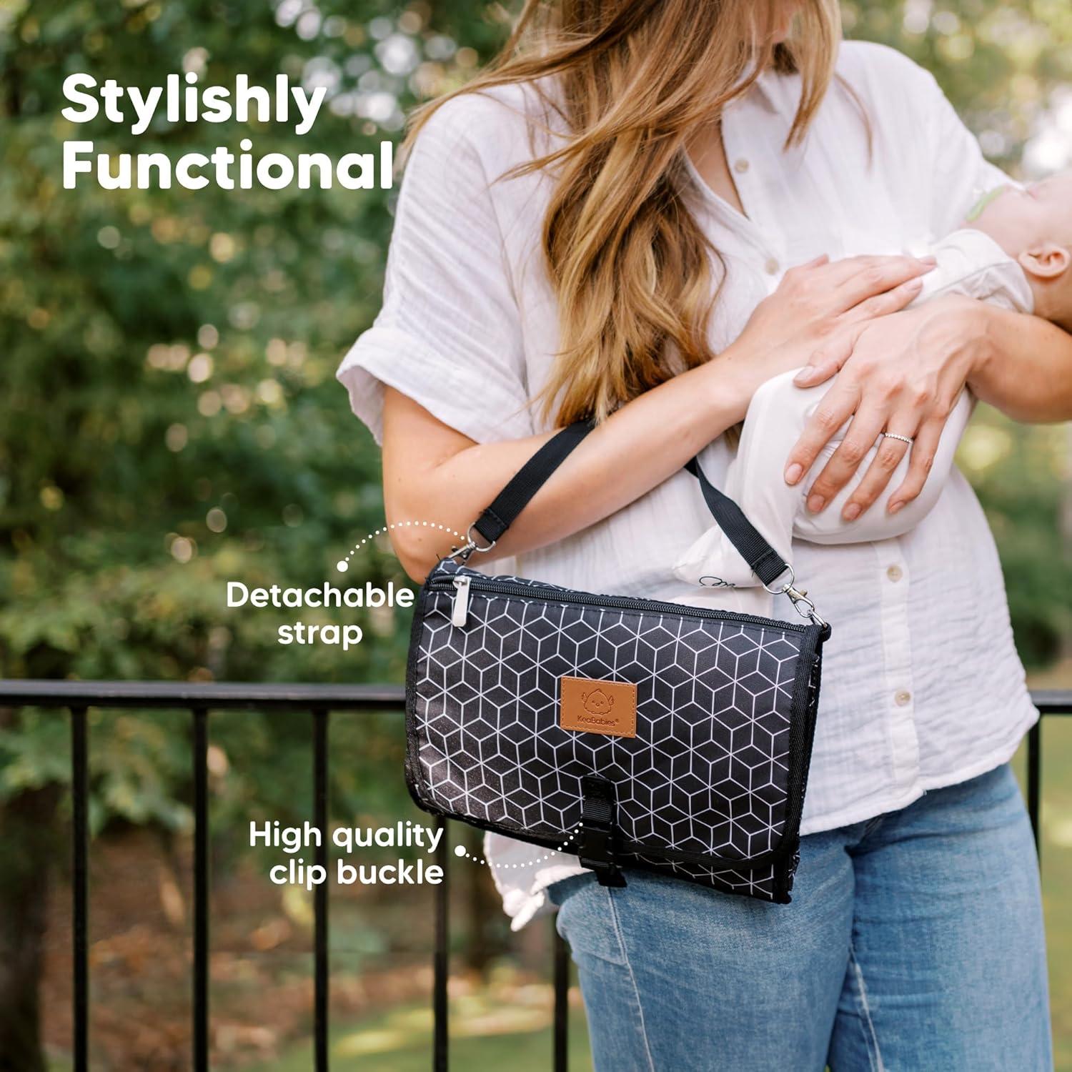 Almohadilla de Cambio de Pañales KeaBabies Grande Impermeable