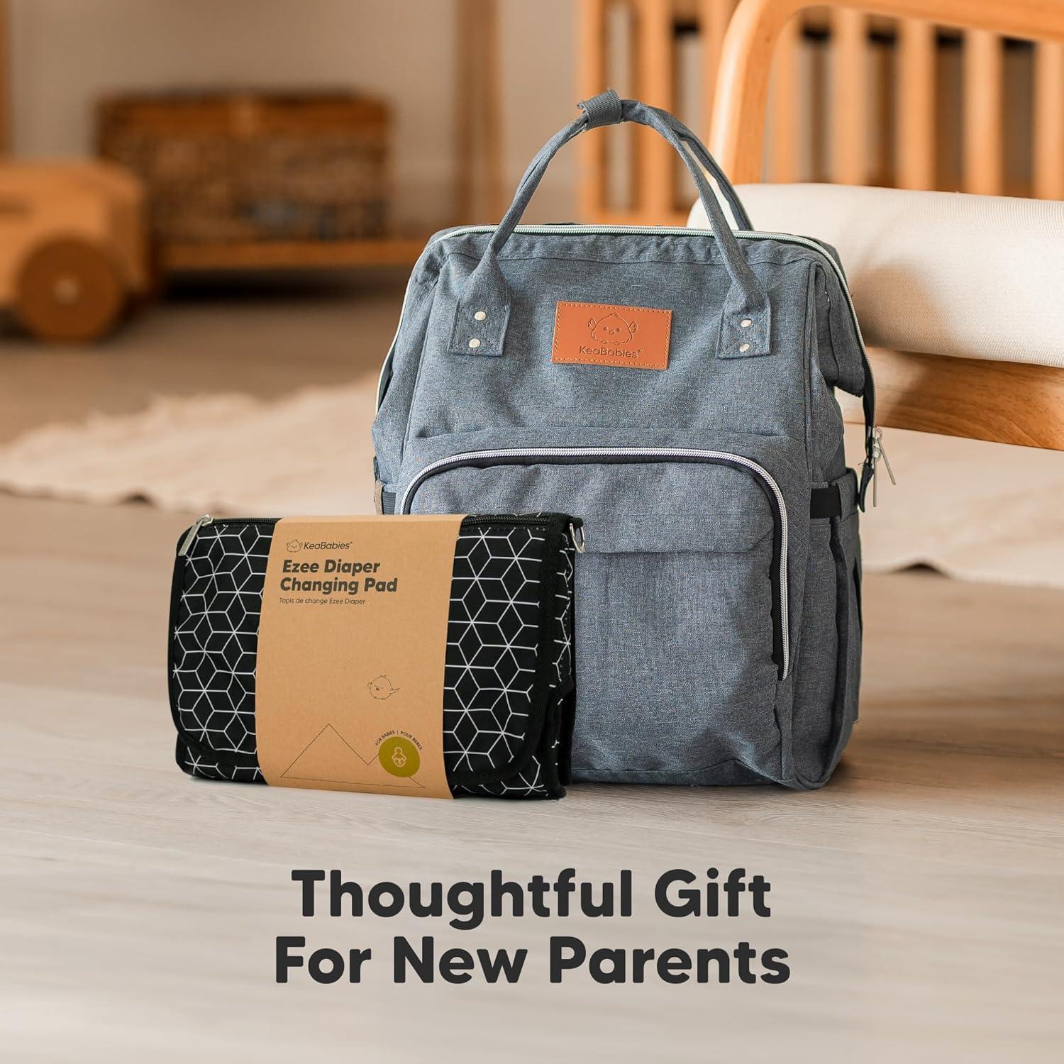 Almohadilla de Cambio de Pañales KeaBabies Grande Impermeable