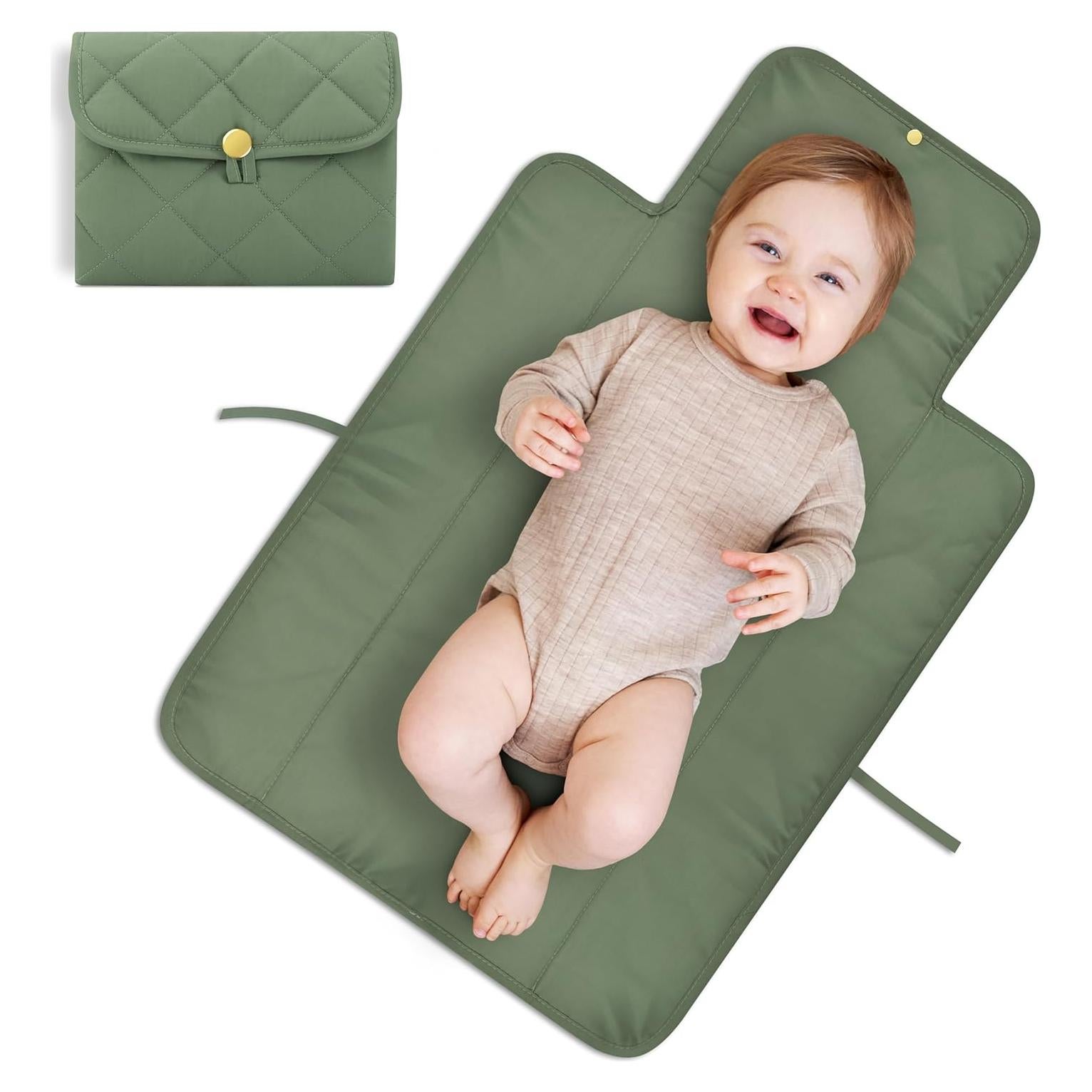 Almohadilla de Cambio de Pañales Portátil ZICOTOs 40.6x63.5cm