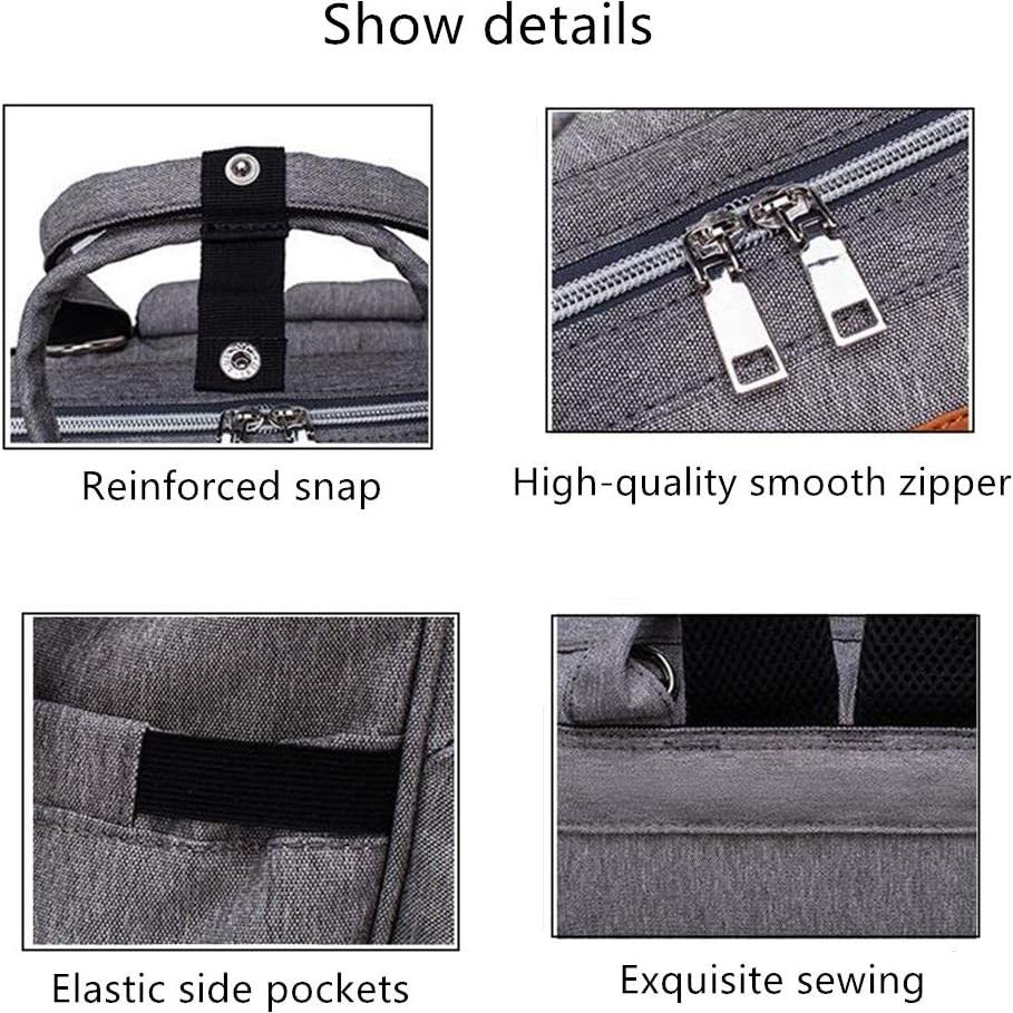 Mochila para Pañales Unisex Multifuncional Azul Marino