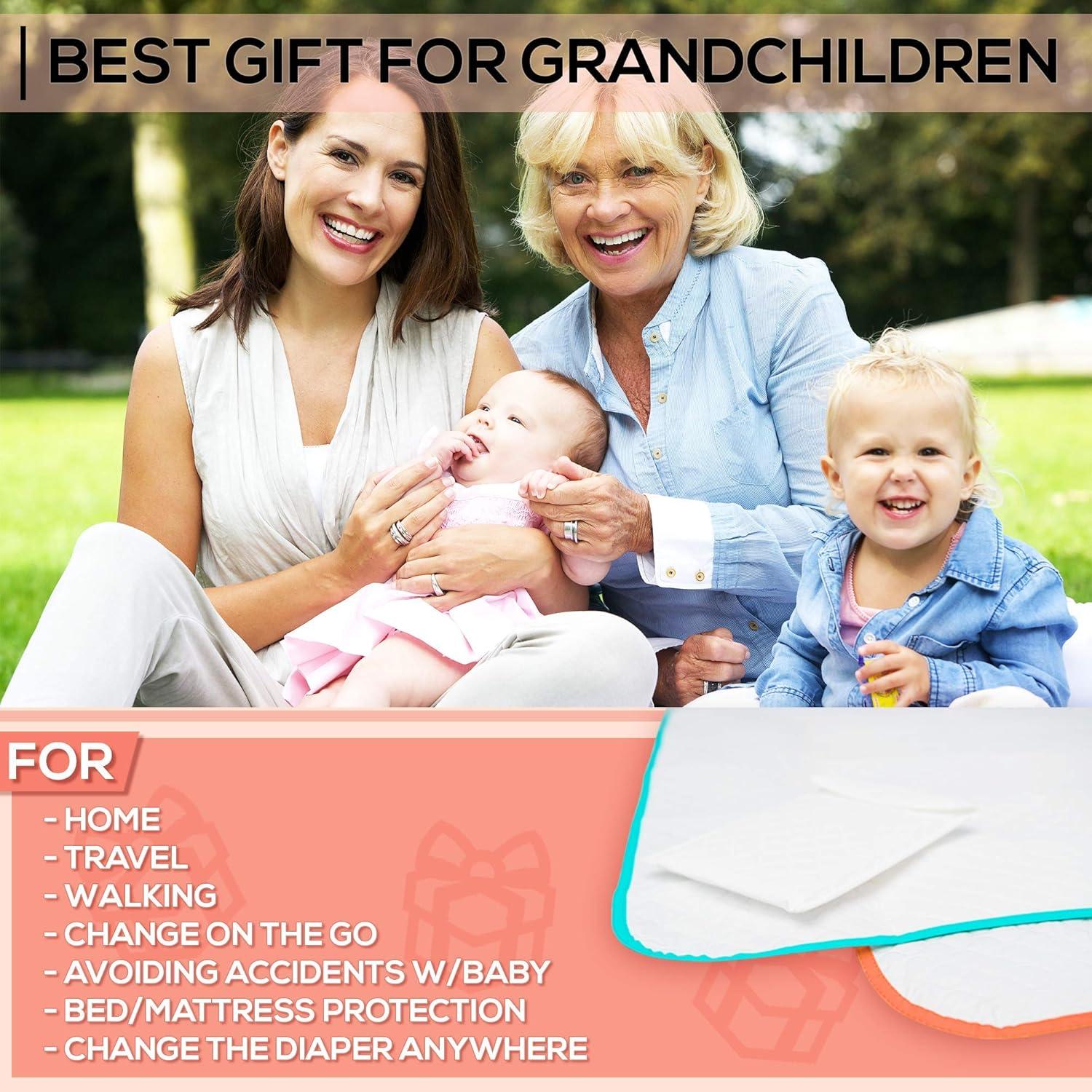 Almohadilla de Cambio Portátil BABY LOOVI - 2 Unidades 65x80cm