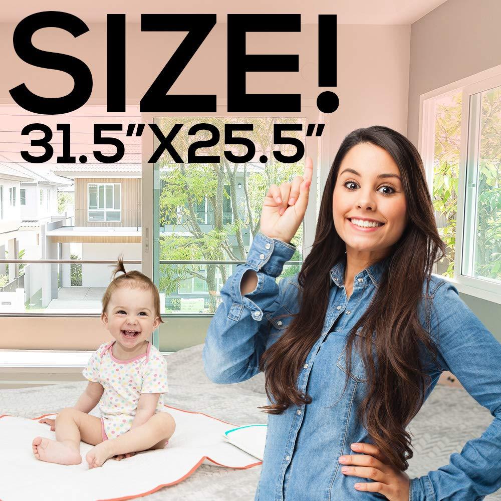 Almohadilla de Cambio Portátil BABY LOOVI - 2 Unidades 65x80cm