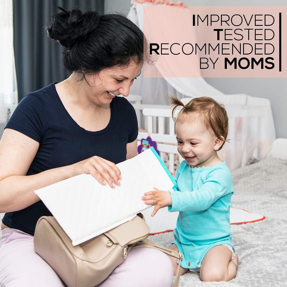 Almohadilla de Cambio Portátil BABY LOOVI - 2 Unidades 65x80cm