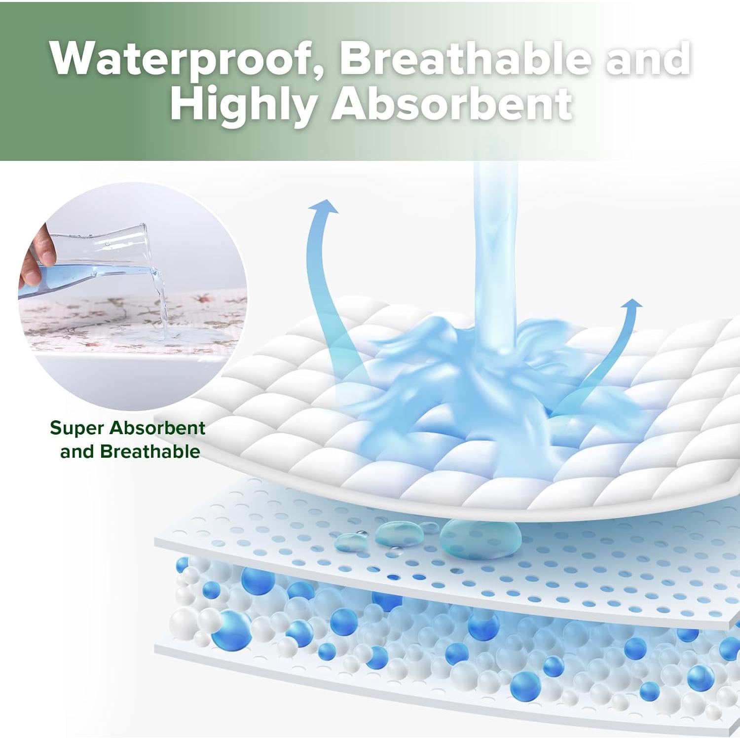 Forro de Cambiador Impermeable haakaa Jardín Vintage 49.5x69.9cm