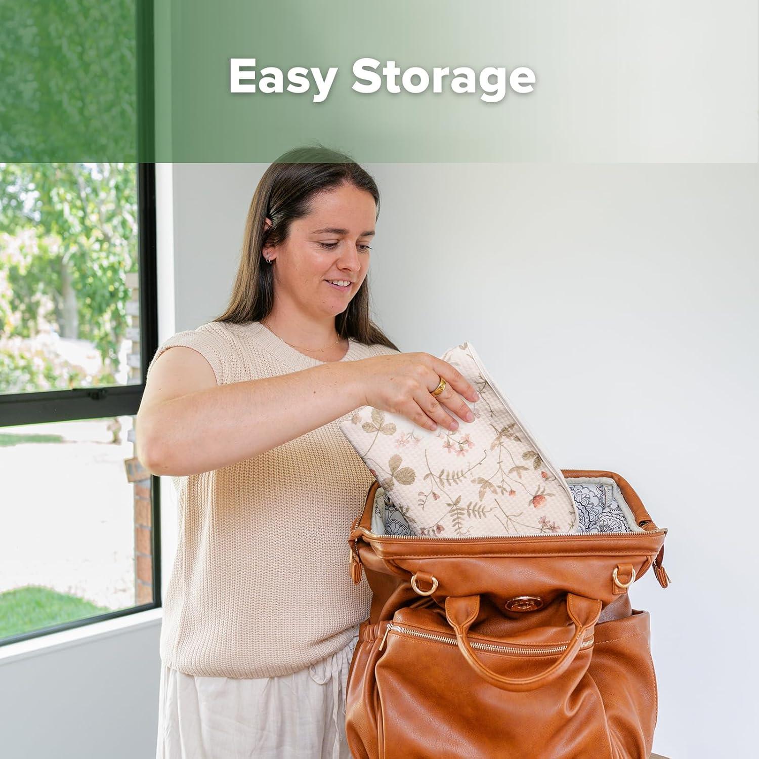 Forro de Cambiador Impermeable haakaa Jardín Vintage 49.5x69.9cm