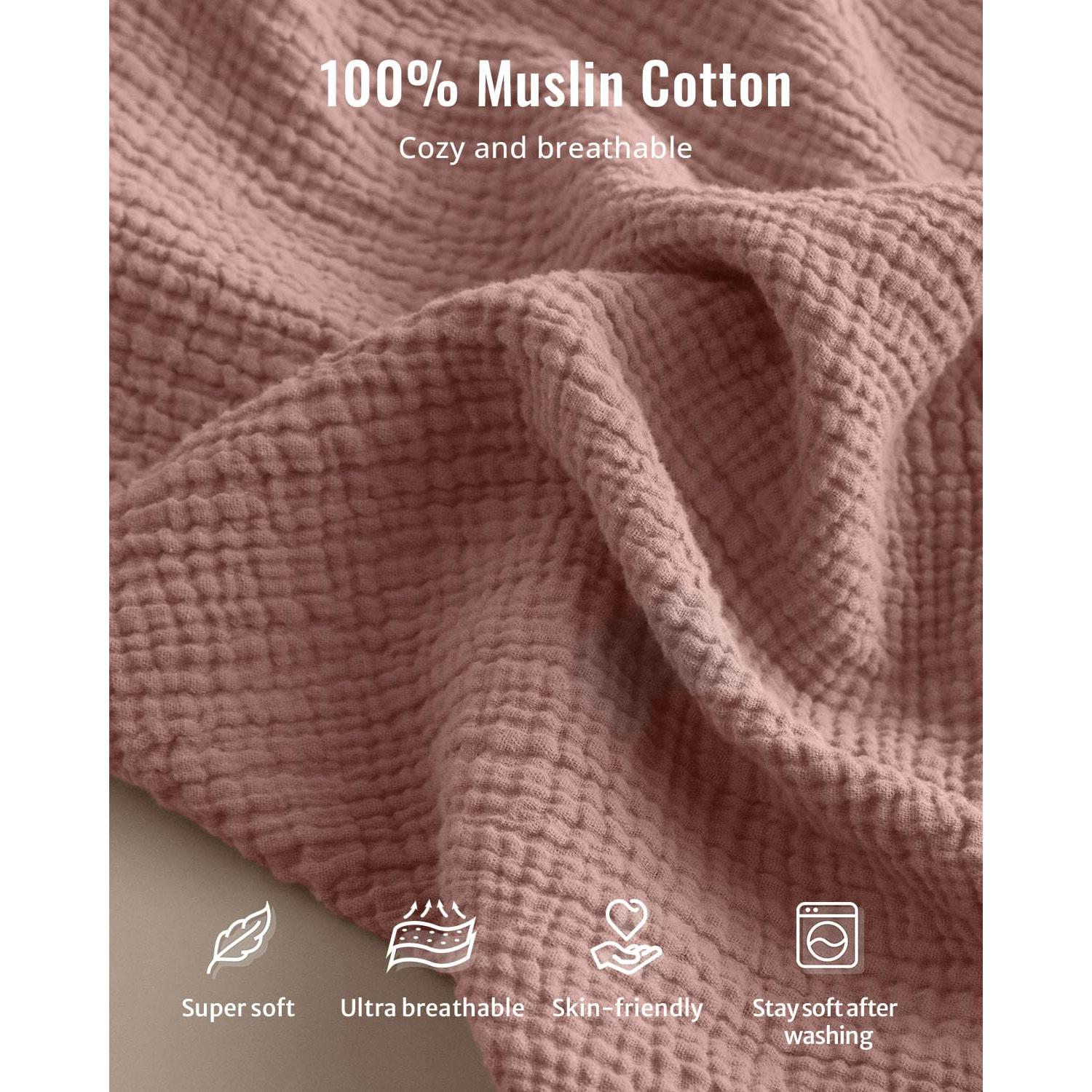 Almohadilla de Cambio de Bebé Muslín Blissful Aguacate Rosa