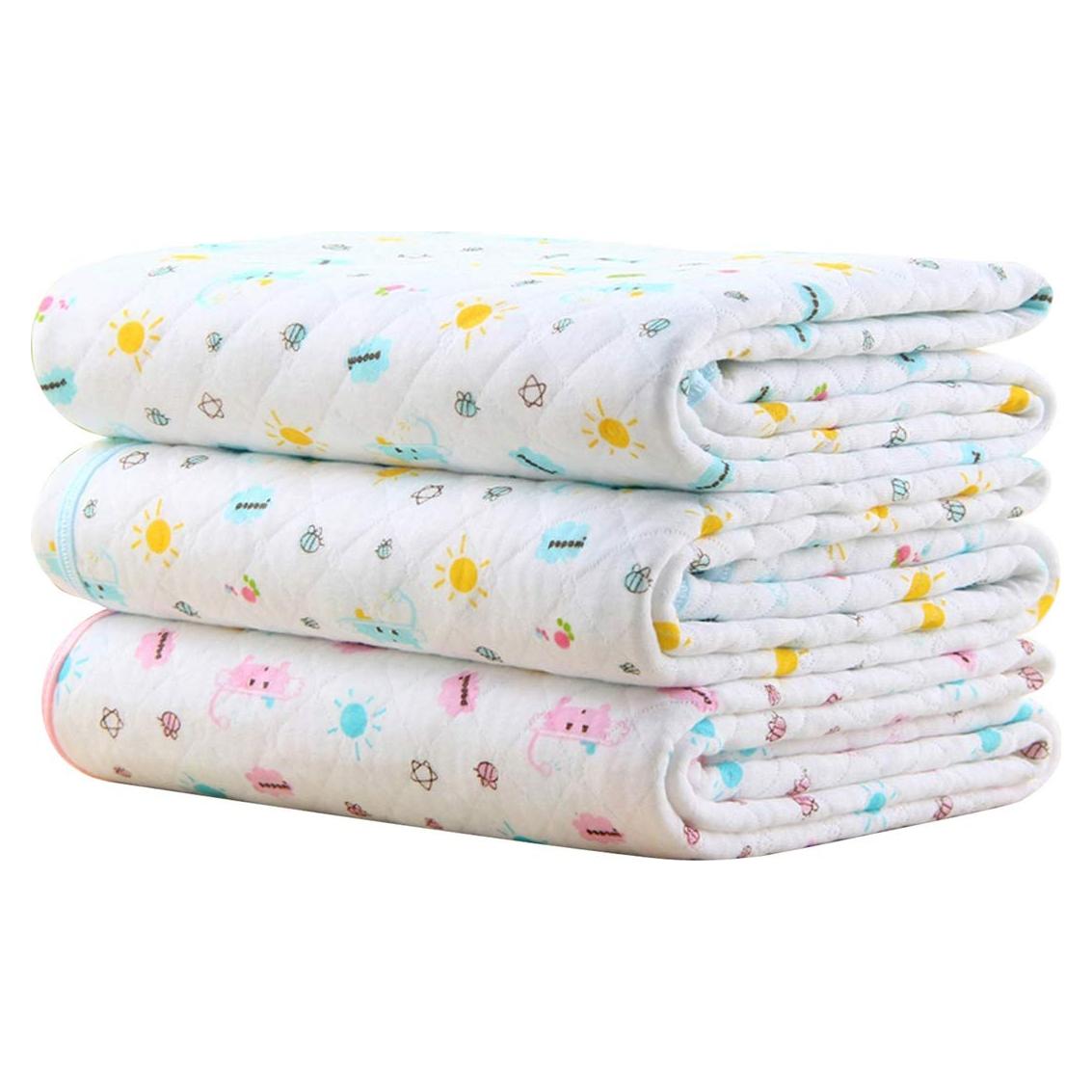 Almohadillas de Cambio Impermeables MBJERRY - Paquete de 3 (70 x 50 cm)