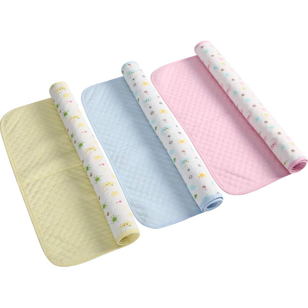 Almohadillas de Cambio Impermeables MBJERRY - Paquete de 3 (70 x 50 cm)