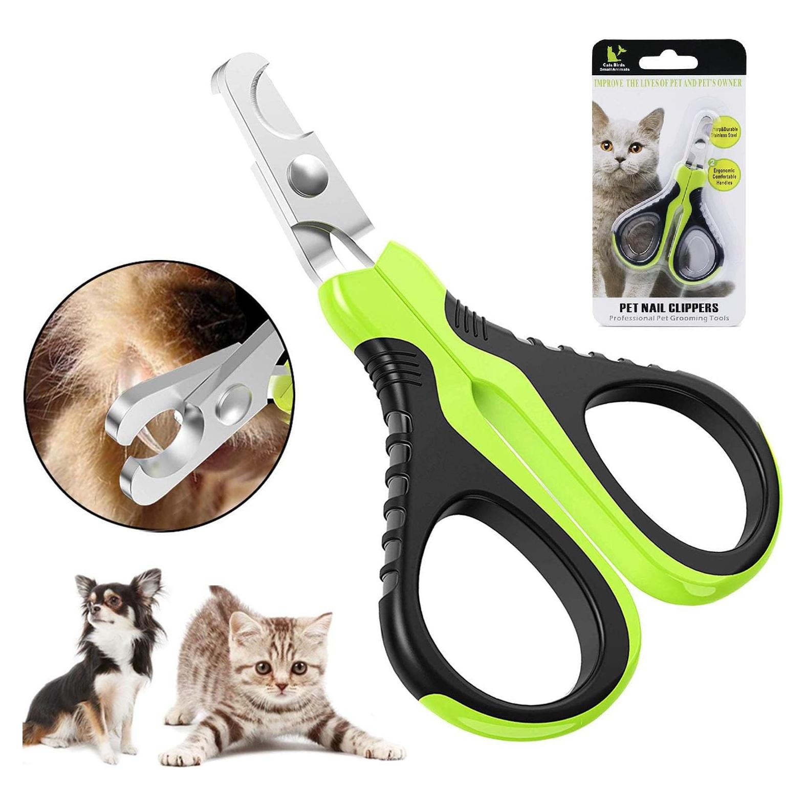 Cortauñas para Mascotas VICTHY - Acero Inoxidable, Antideslizante