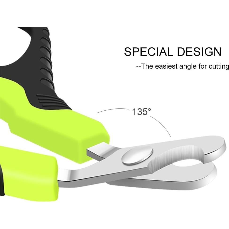 Cortauñas para Mascotas VICTHY - Acero Inoxidable, Antideslizante