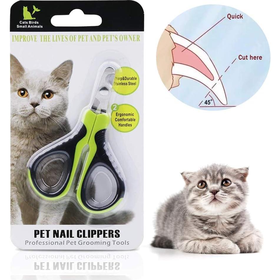 Cortauñas para Mascotas VICTHY - Acero Inoxidable, Antideslizante