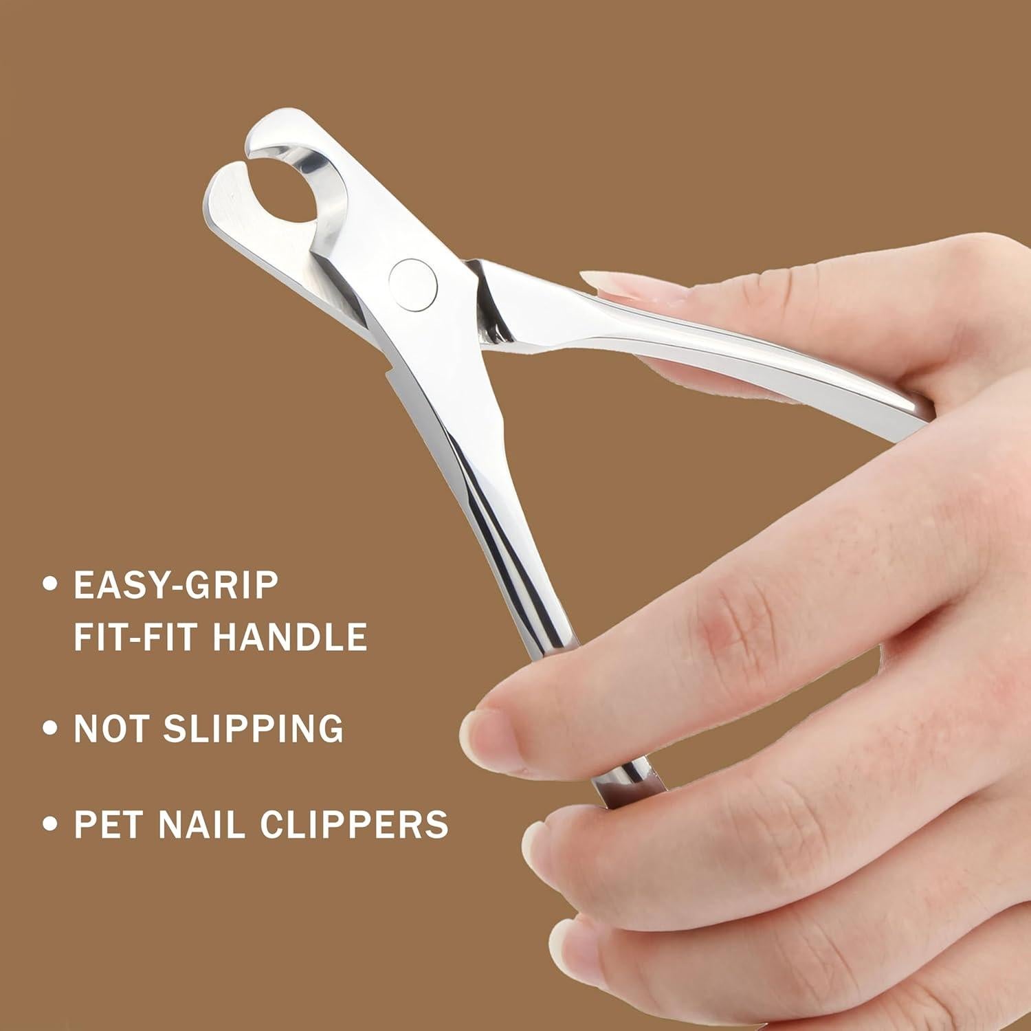 Cat Nail Clippers by,Small Breed Animals Claw Trimmer for a Cat, Puppy,Rabbit, Hamster, Birds, Kitten & Small Dog,Parrots, Chinchillas, Guinea Pigs,Sharp & Safe