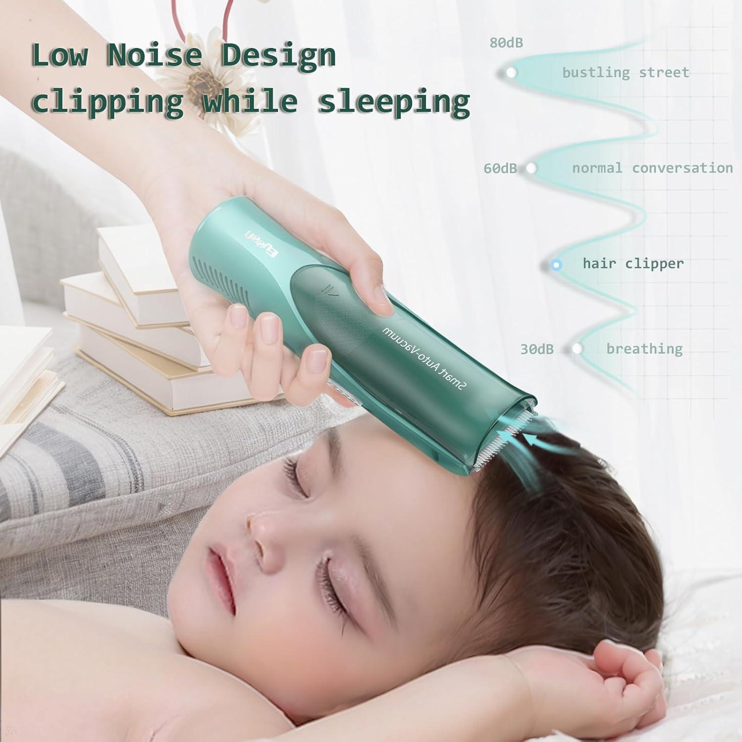 Cortadora de Cabello Eléctrica Zuxify para Bebés 0-12 Años