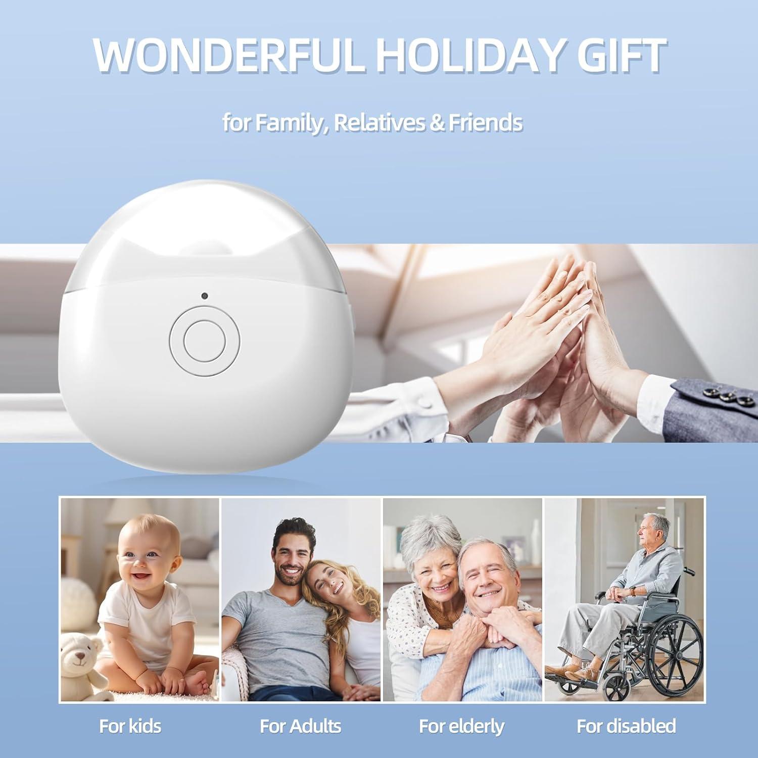 Cortauñas Eléctrico FabMay Beauty con Luz LED y 2 Velocidades