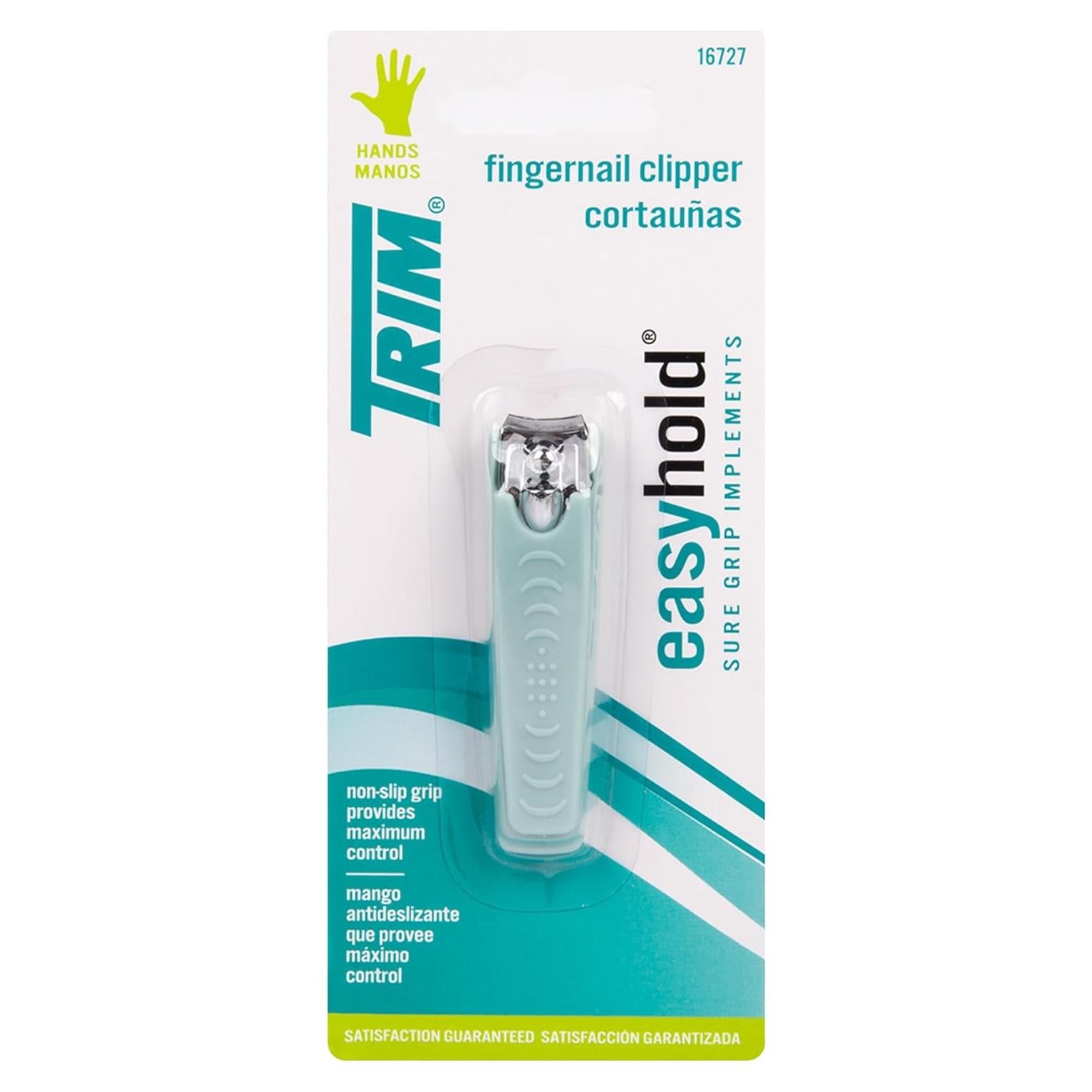 Cortauñas TRIM Easy Hold Ergonómico 6.03x1.6cm Antideslizante