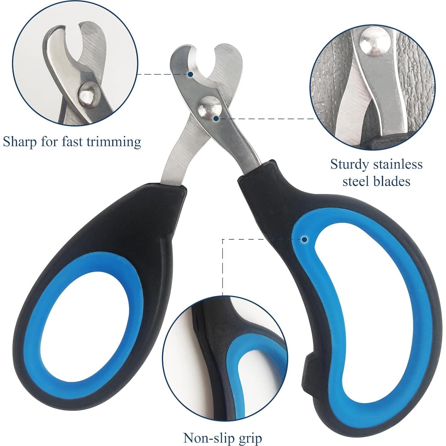 Cortauñas para Mascotas ZUFECY - Aseo Gatos y Perros Pequeños