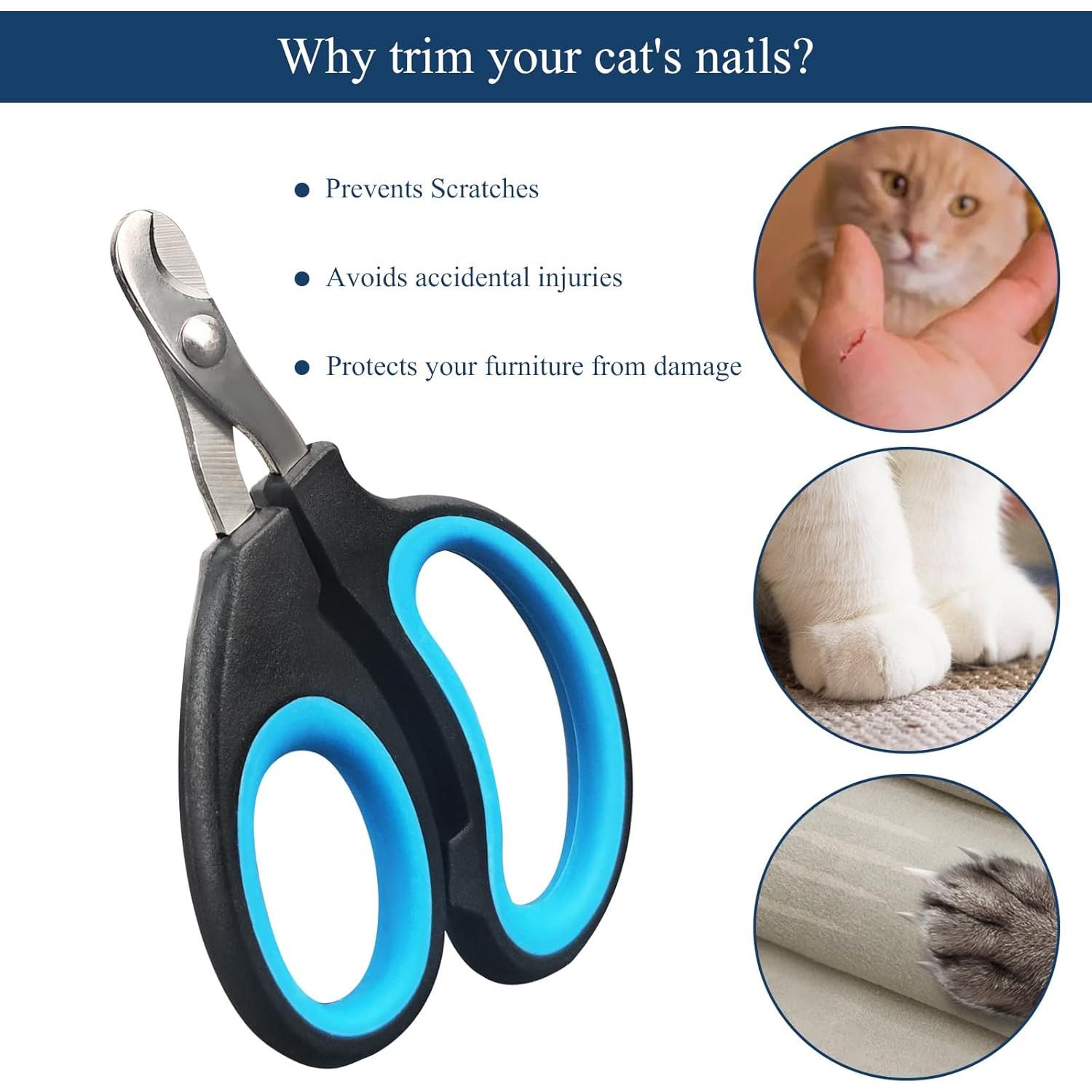 Cortauñas para Mascotas ZUFECY - Aseo Gatos y Perros Pequeños