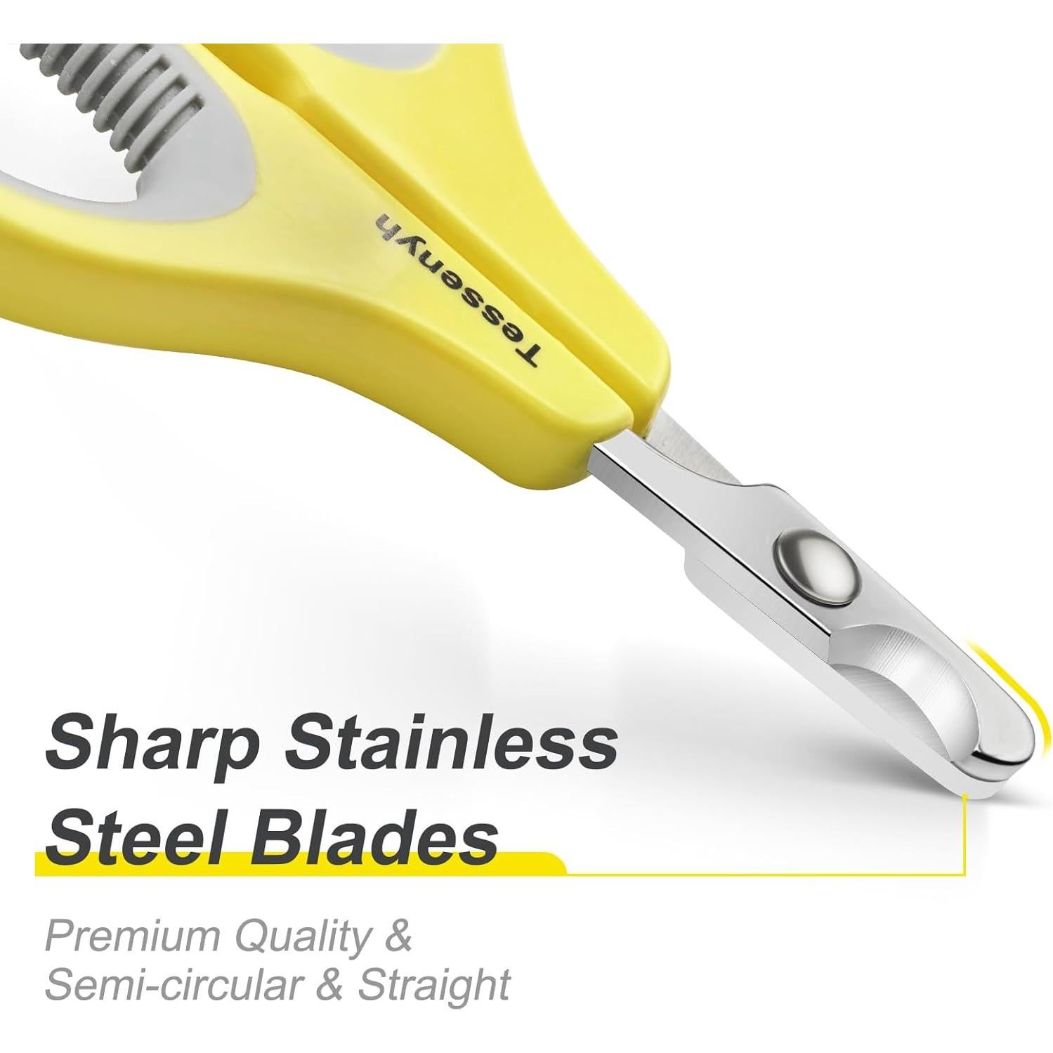 Cortador de Uñas Profesional Tessenyh para Gatos - Acero Inoxidable