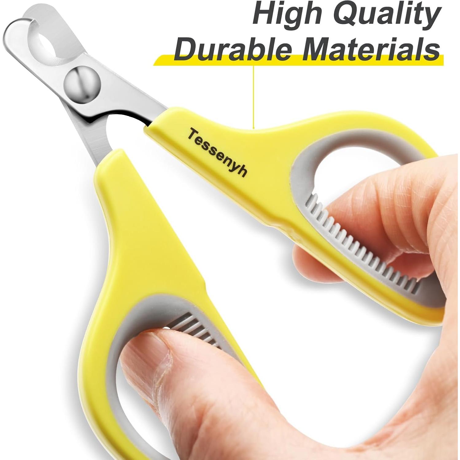 Cortador de Uñas Profesional Tessenyh para Gatos - Acero Inoxidable