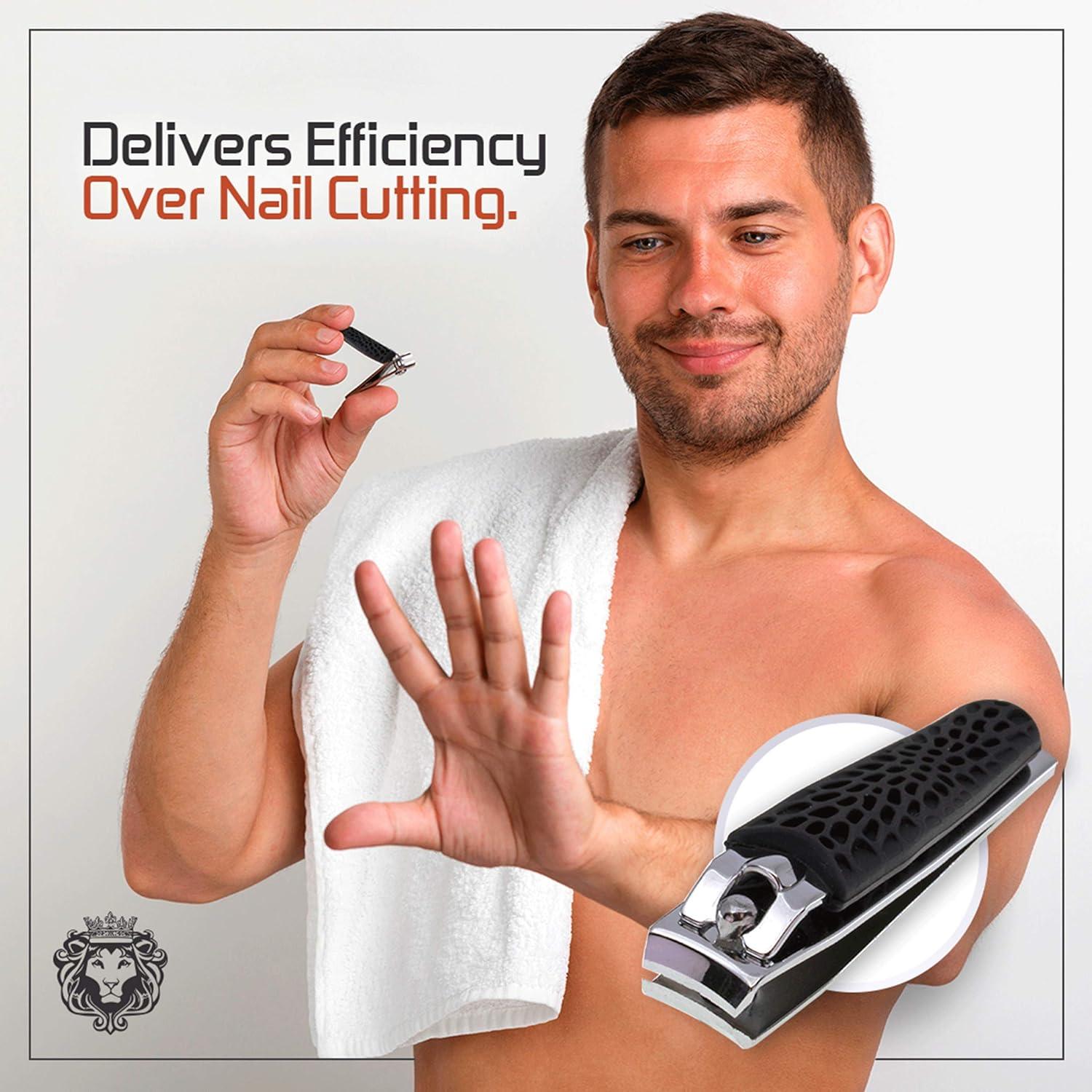 Juego de Cortauñas Antideslizante Giovanni Bresciani 2 Piezas