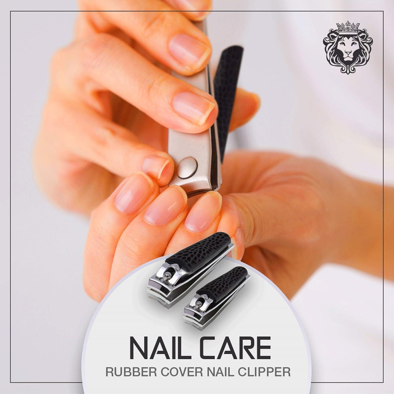 Juego de Cortauñas Antideslizante Giovanni Bresciani 2 Piezas