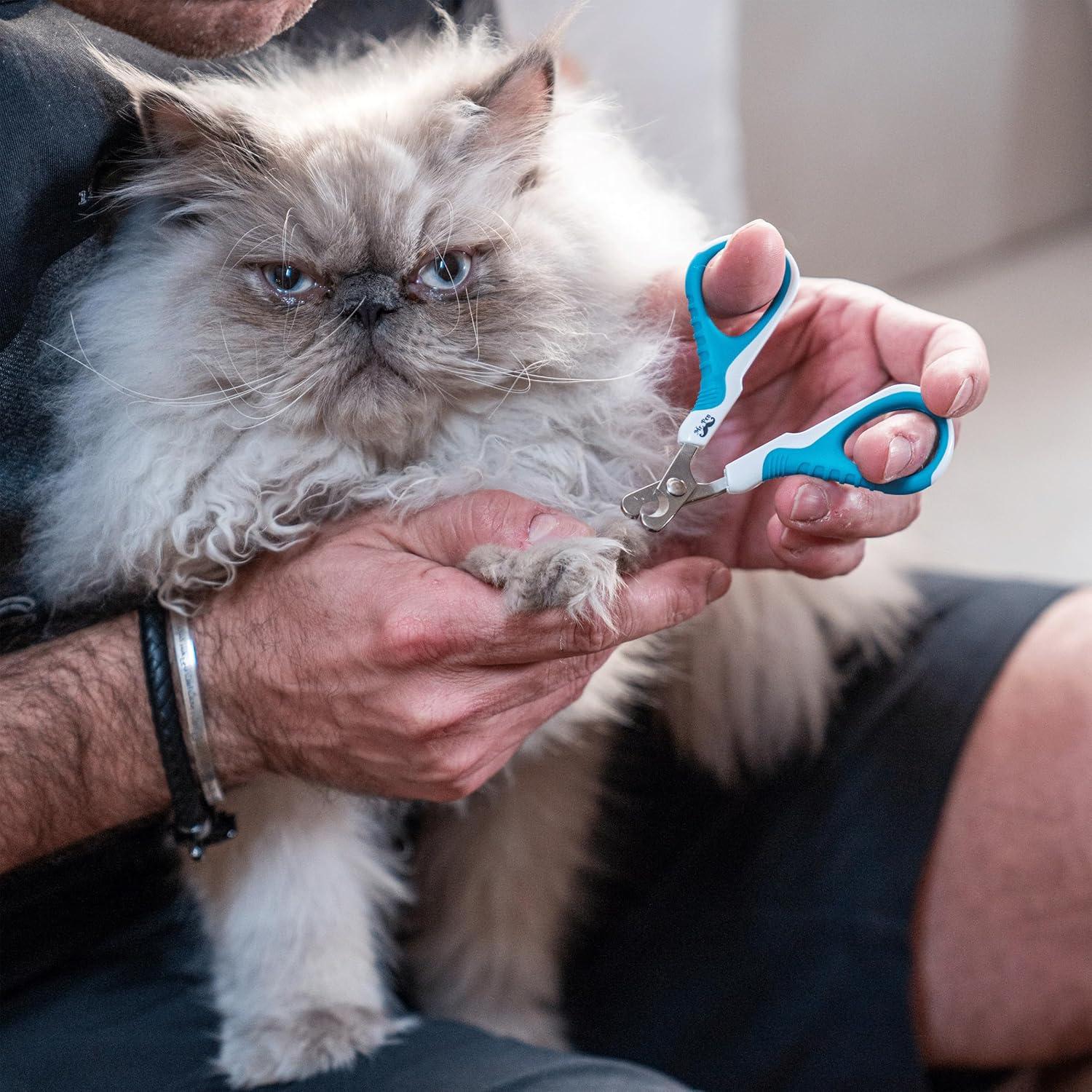 Cortador de Uñas para Gatos Mr. Pen DNT01 Azul - Corte Preciso