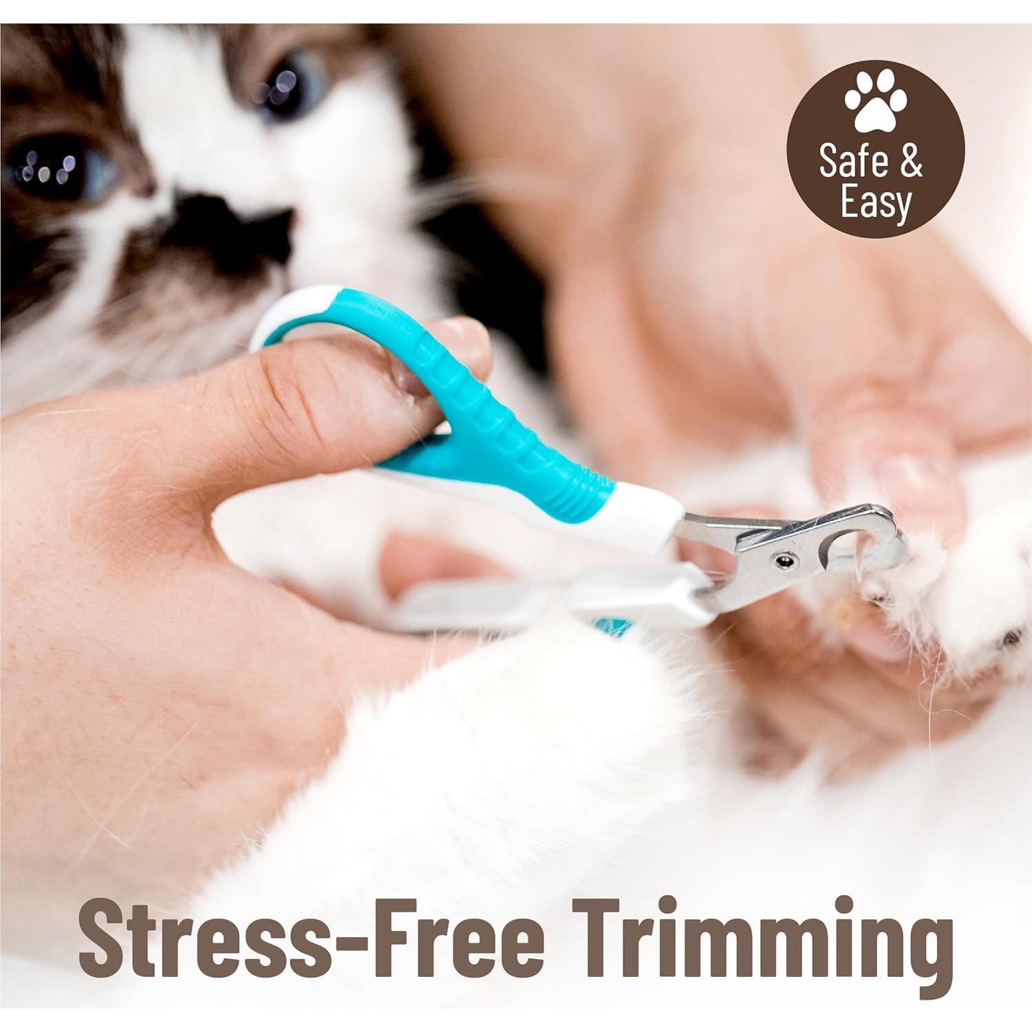 Cortador de Uñas para Gatos Mr. Pen DNT01 Azul - Corte Preciso