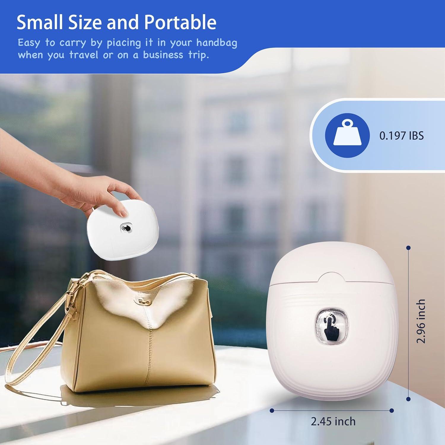 Cortador de Uñas Eléctrico CALSON Recargable USB con Luz LED