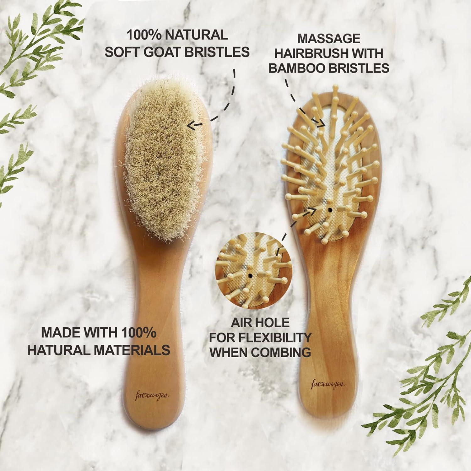 Set de Aseo para Bebés 6 en 1 APN - Madera Natural