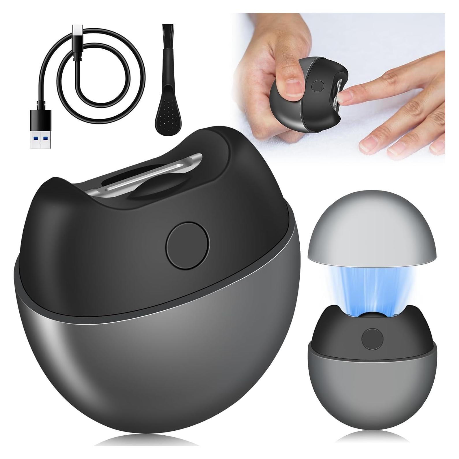 Cortador de Uñas Eléctrico Yoiilifee NC001 con Luz LED