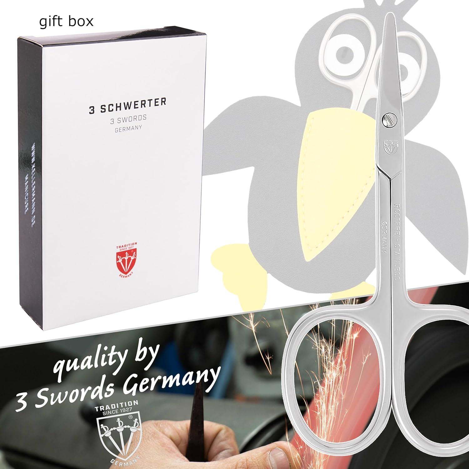 Tijeras de Uñas para Bebés 3 Espadas Alemania - Estuche Corbi