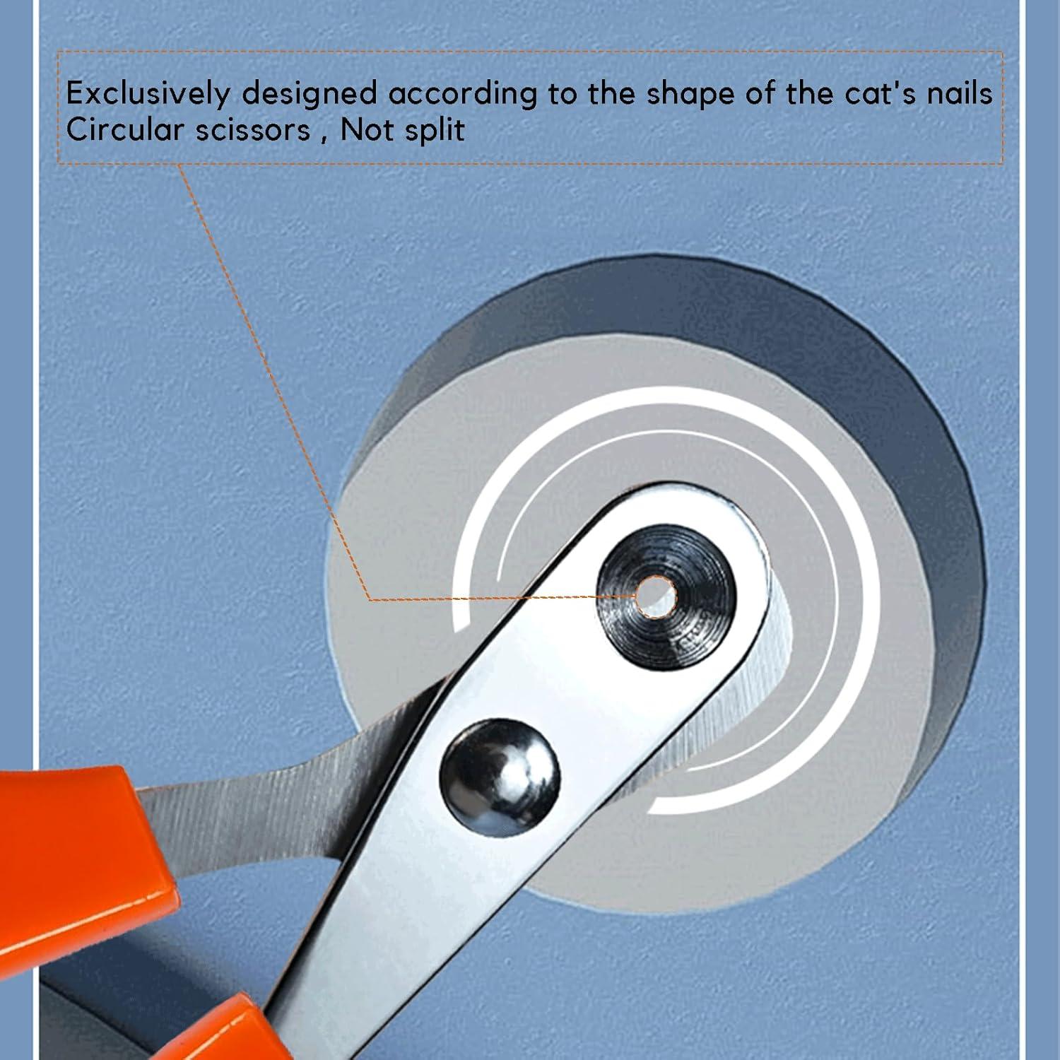 Cortadores de Uñas para Gatos Trumoon con Protector Circular