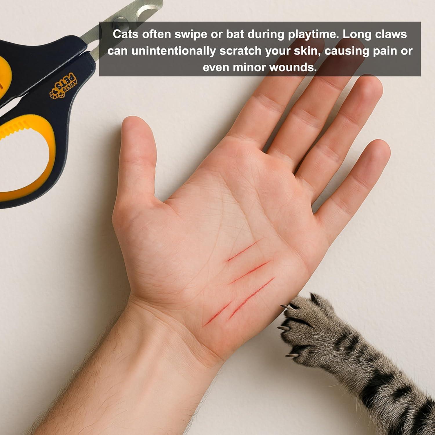 Cortauñas Profesional para Gatos Turtlefeet - Acero Inoxidable