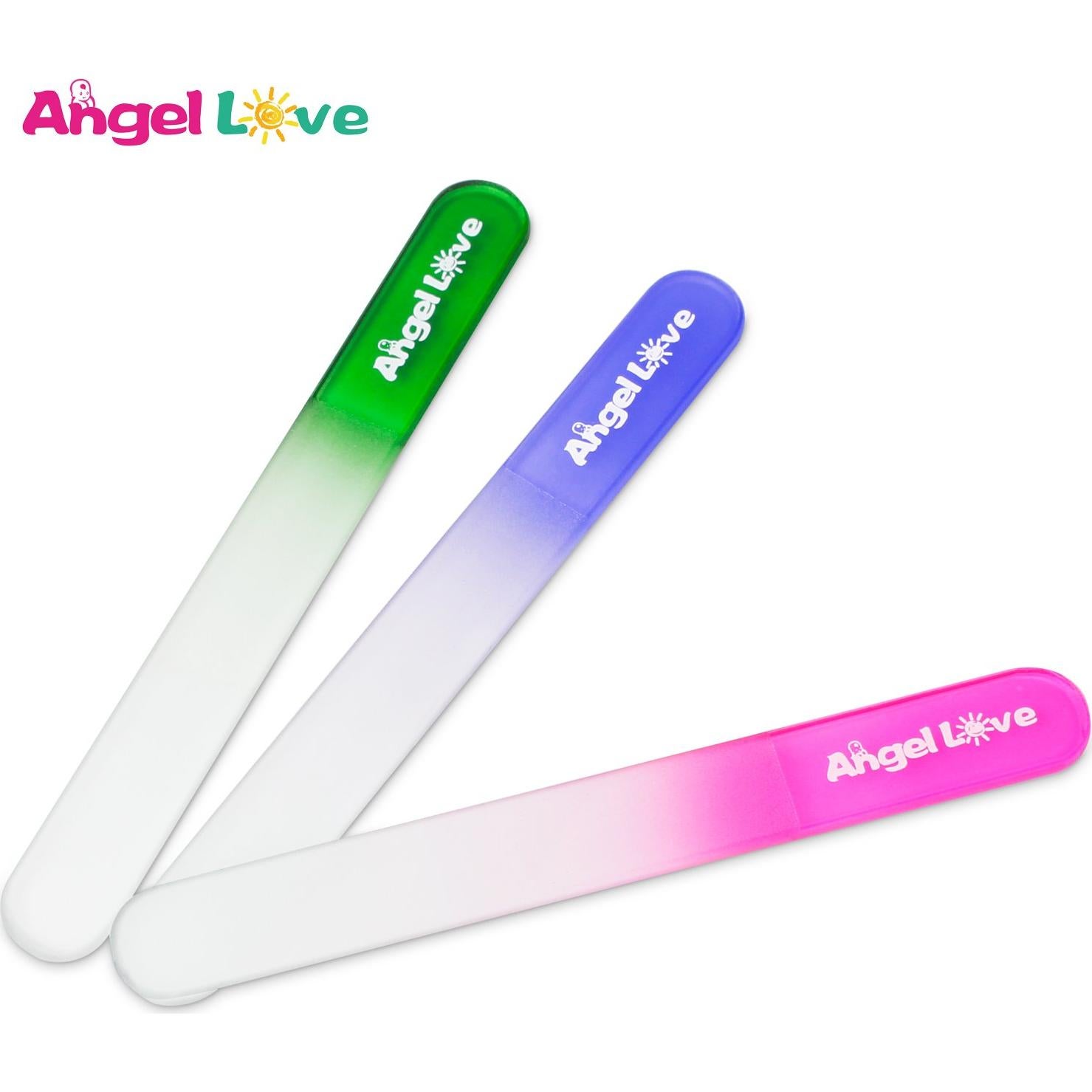 Lima de Uñas para Bebés Angel Love - Set de 3 Unidades