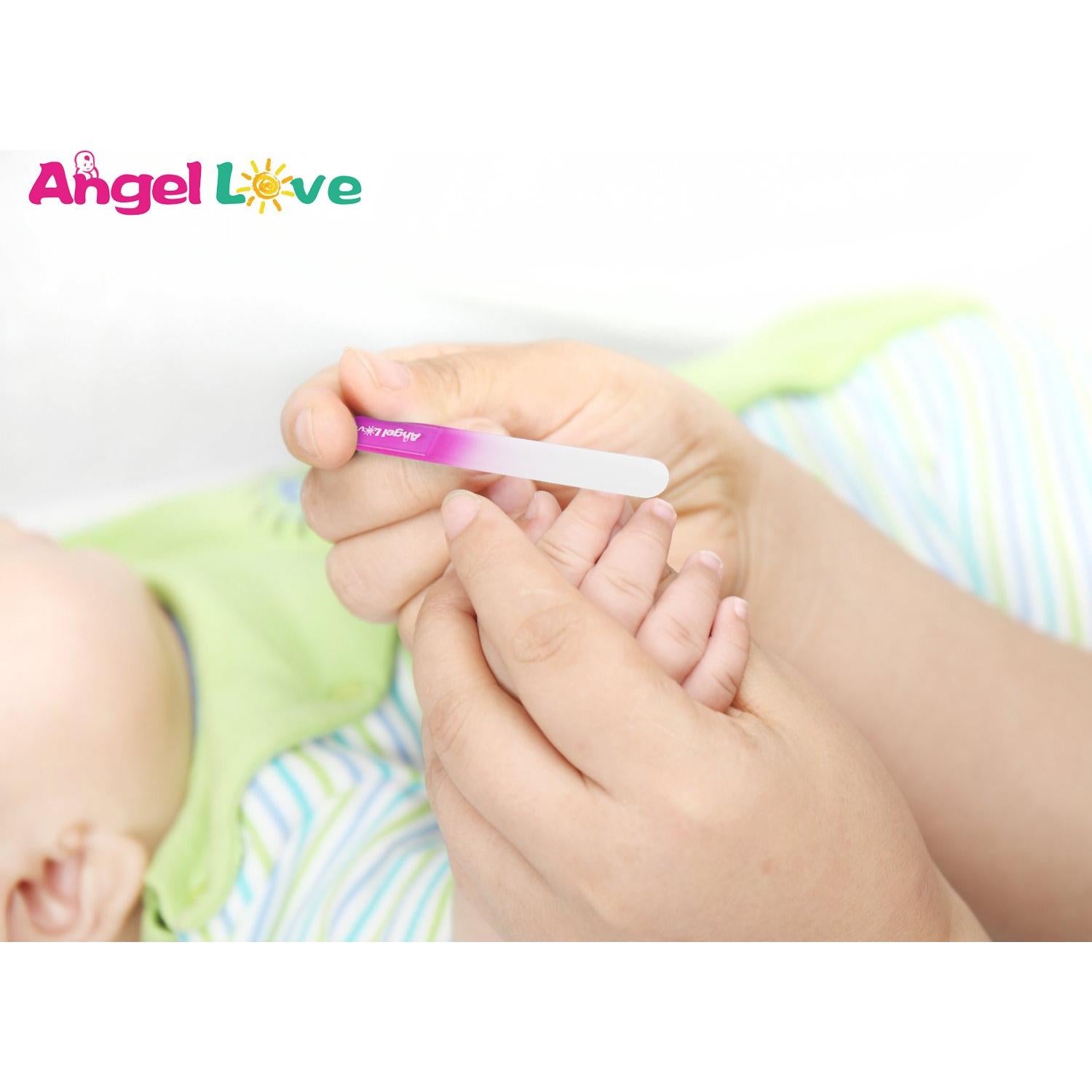 Lima de Uñas para Bebés Angel Love - Set de 3 Unidades