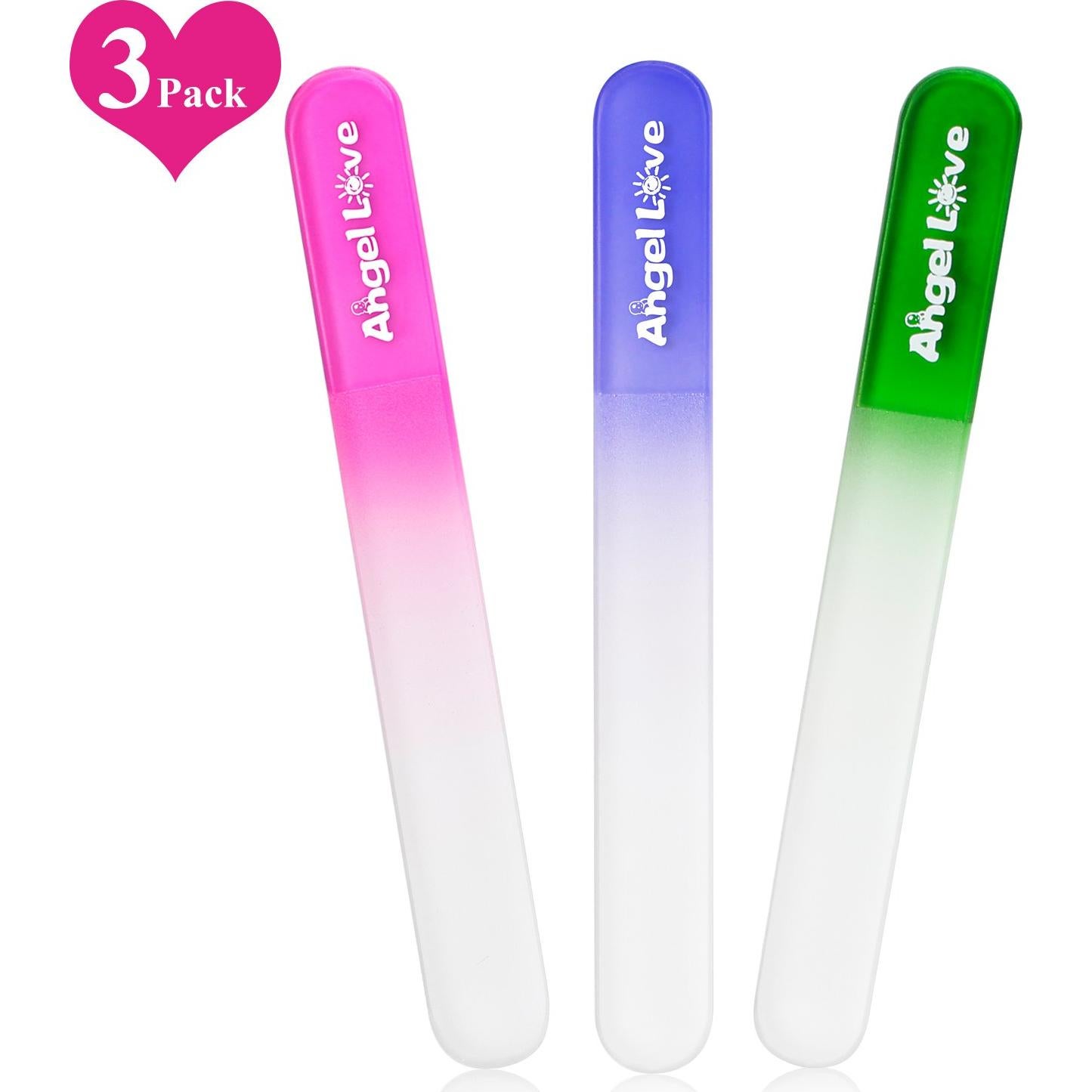 Lima de Uñas para Bebés Angel Love - Set de 3 Unidades