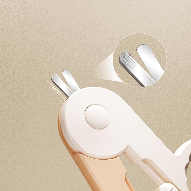 Kit de Cuidado de Uñas para Bebés Kinderia 4 en 1 Rosa