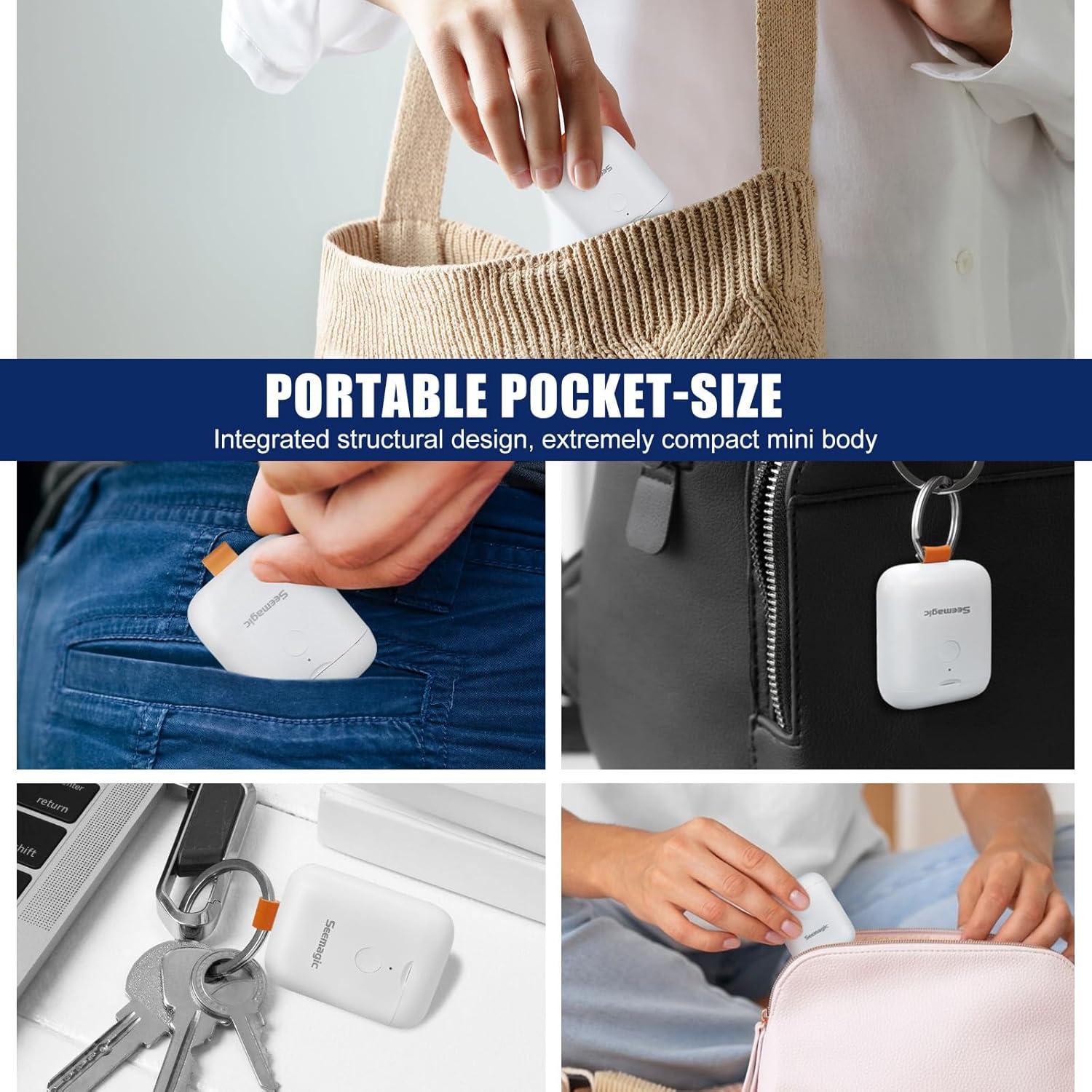 Cortador de Uñas Eléctrico Seemagic XT 901430 con Luz LED