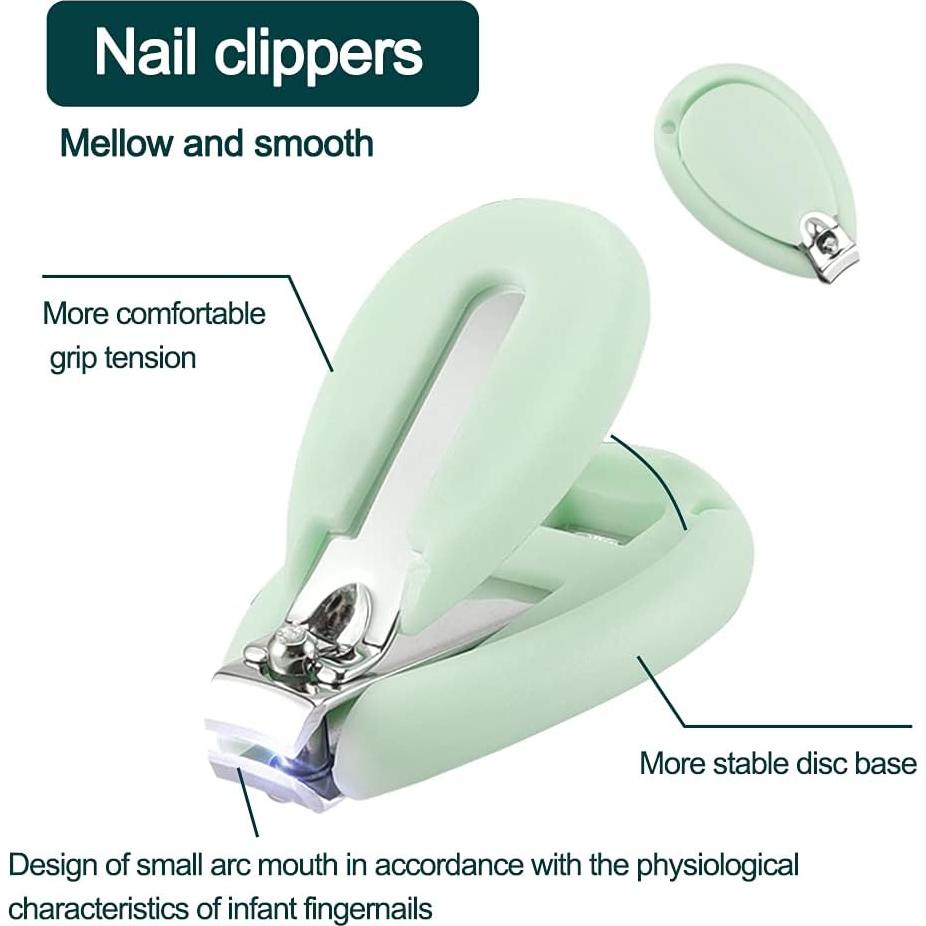 Kit de Uñas para Bebés 5 en 1 AeKahtay - Manicura Segura