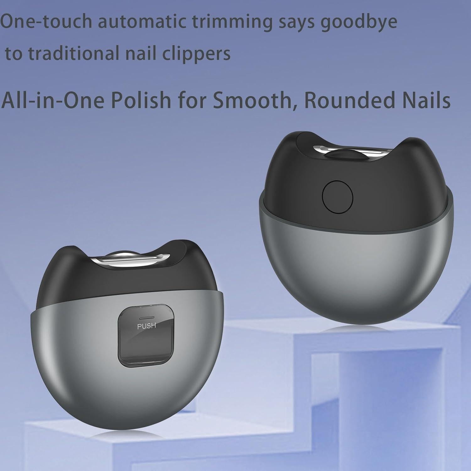 Cortador de Uñas Eléctrico Toxicólogo m7 Recargable USB con Luz LED